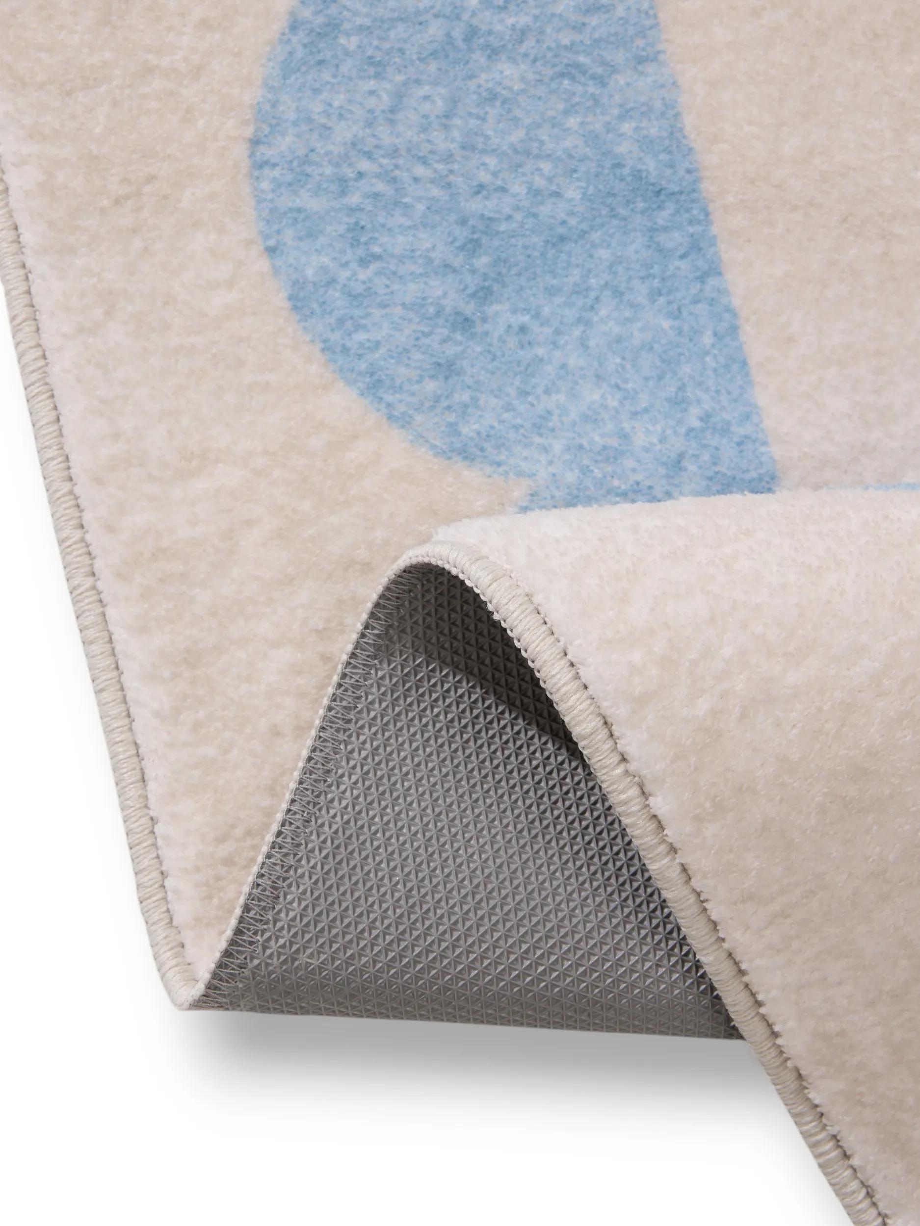 Waschbarer Teppich Frame Blau 60007933-22101 Waschbarer Teppich Frame Blau 60007933-22101 – Bild 4