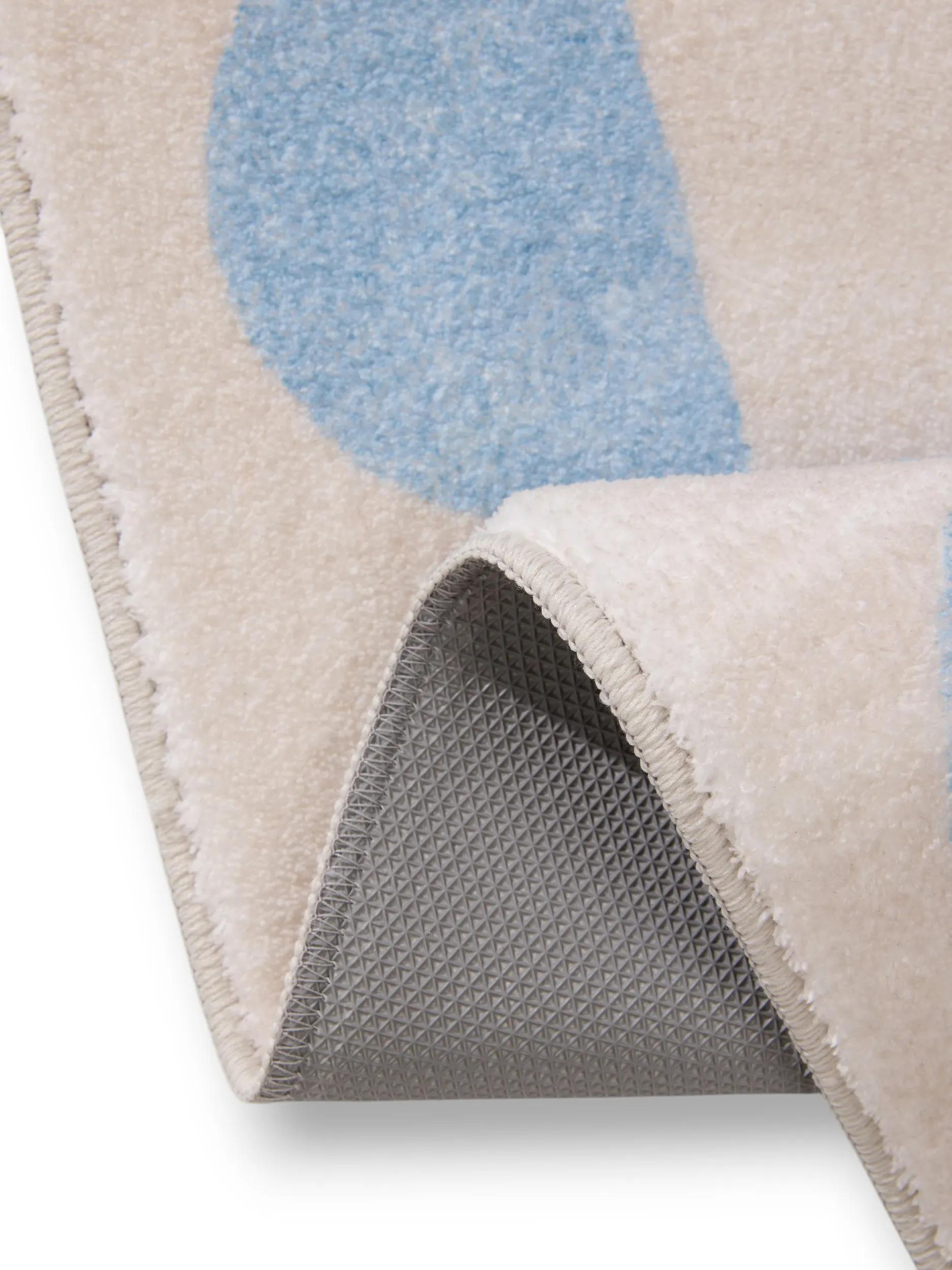 Waschbarer Teppich Frame Blau 60007933-22103 Waschbarer Teppich Frame Blau 60007933-22103 – Bild 4
