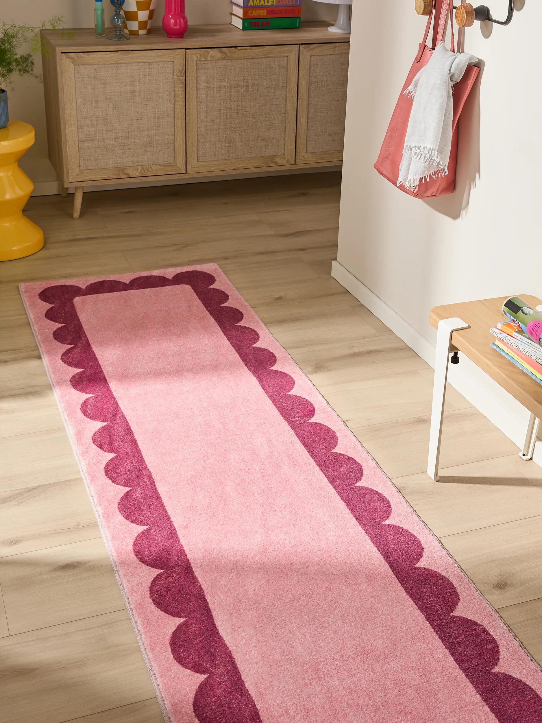 Waschbarer Teppich Frame Pink 60007933-33103 Waschbarer Teppich Frame Pink 60007933-33103 – Bild 2