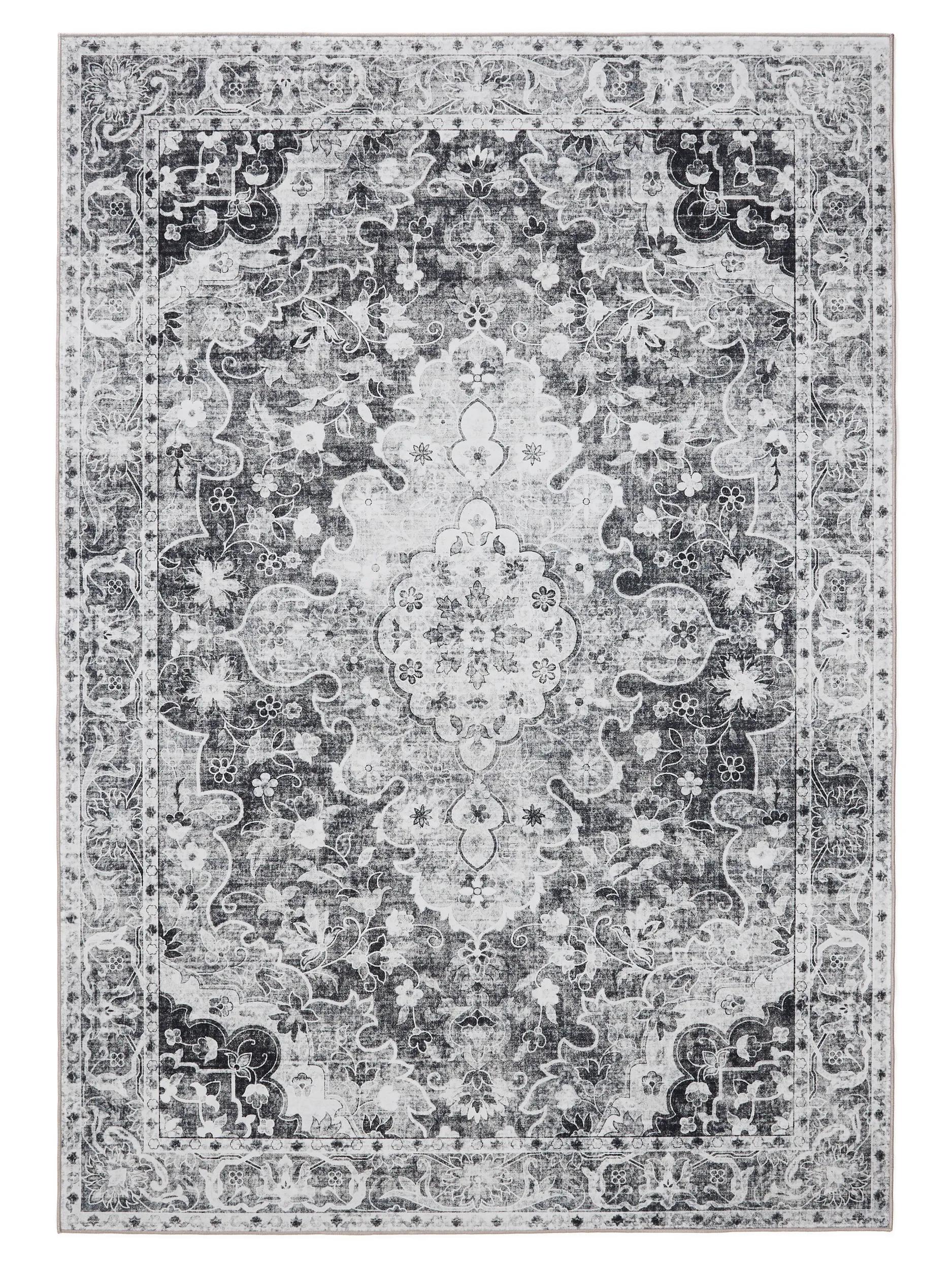 Waschbarer Teppich George Anthrazit 60007890-20101 Waschbarer Teppich George Anthrazit 60007890-20101