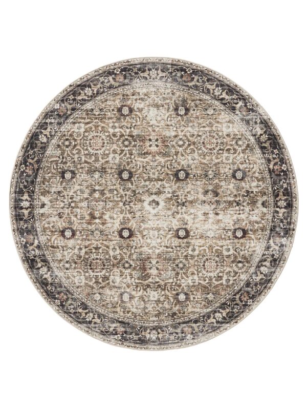 Waschbarer Teppich George Anthrazit/Taupe 60007895-3104