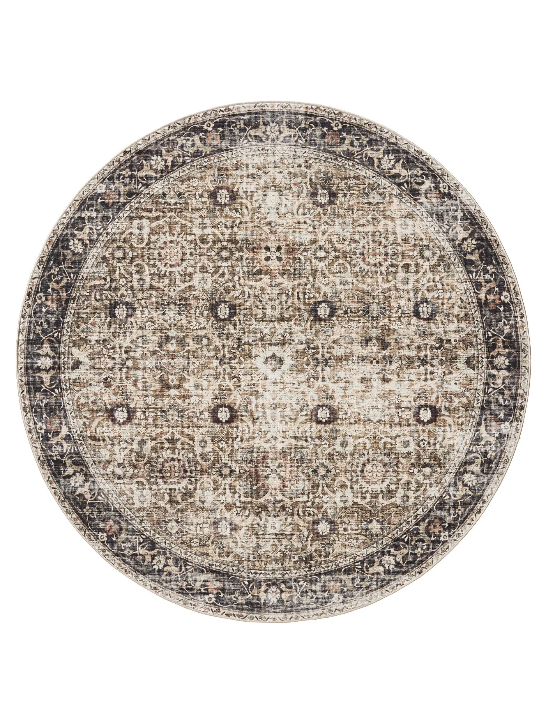 Waschbarer Teppich George Anthrazit/Taupe 60007895-3104 Waschbarer Teppich George Anthrazit/Taupe 60007895-3104
