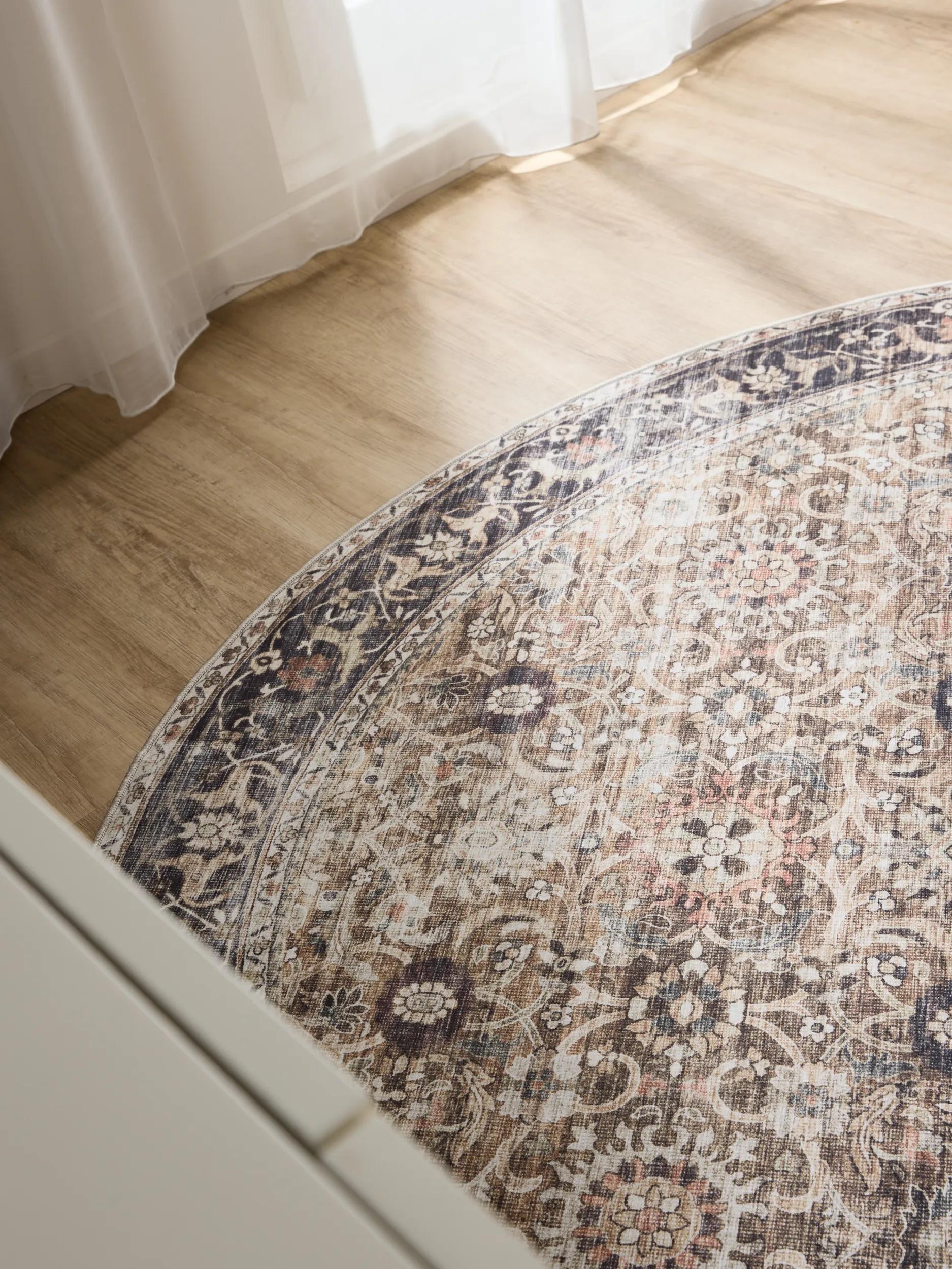 Waschbarer Teppich George Anthrazit/Taupe 60007895-3104 Waschbarer Teppich George Anthrazit/Taupe 60007895-3104 – Bild 3