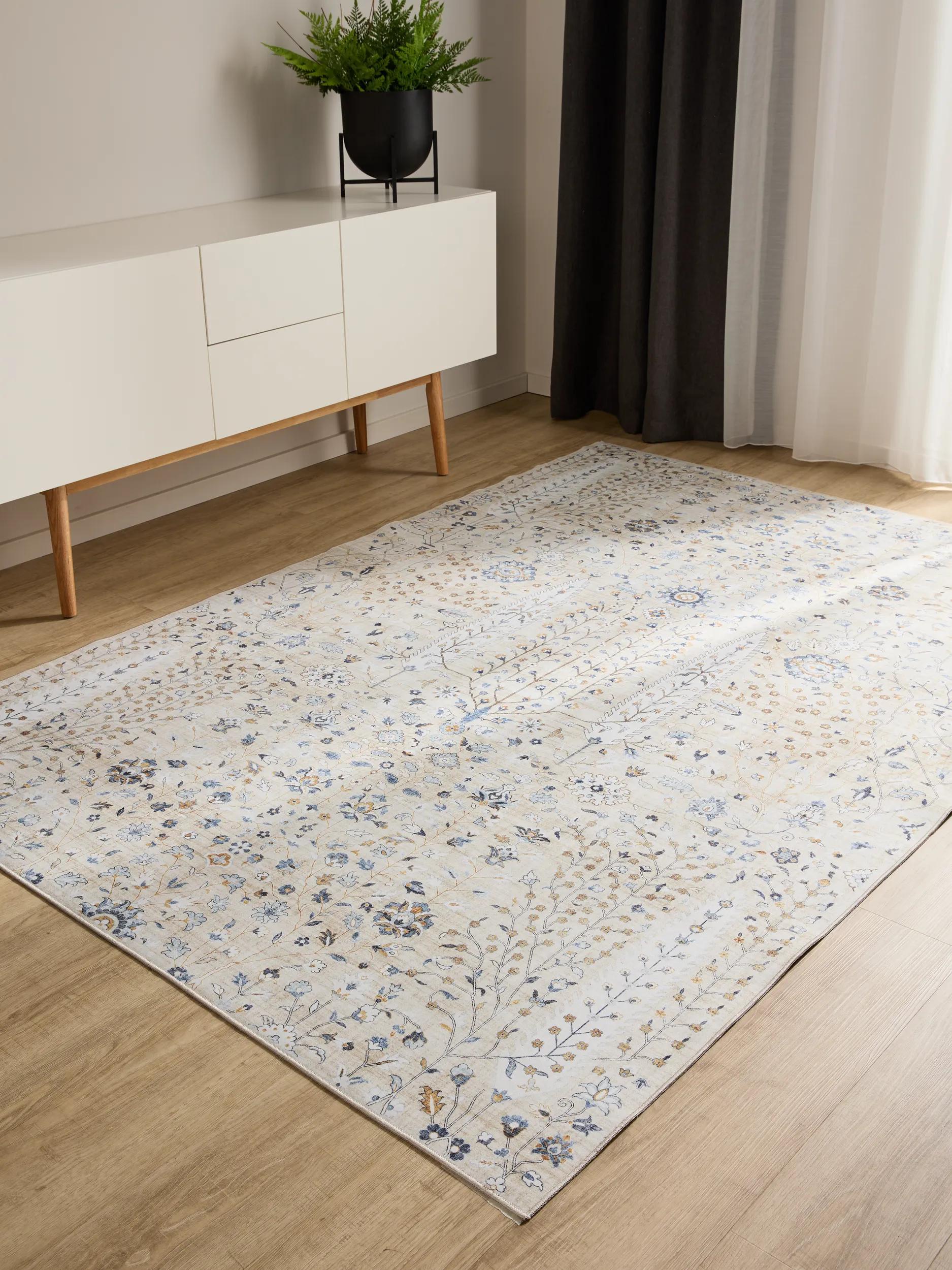 Waschbarer Teppich George Beige 60007889-21101 Waschbarer Teppich George Beige 60007889-21101 – Bild 2