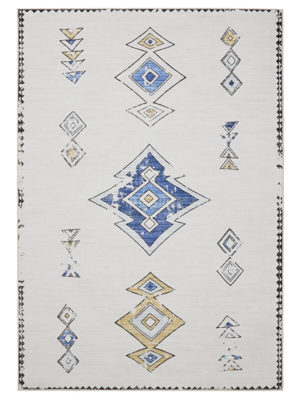 Waschbarer Teppich George Beige/Mehrfarbig 60007894-48101
