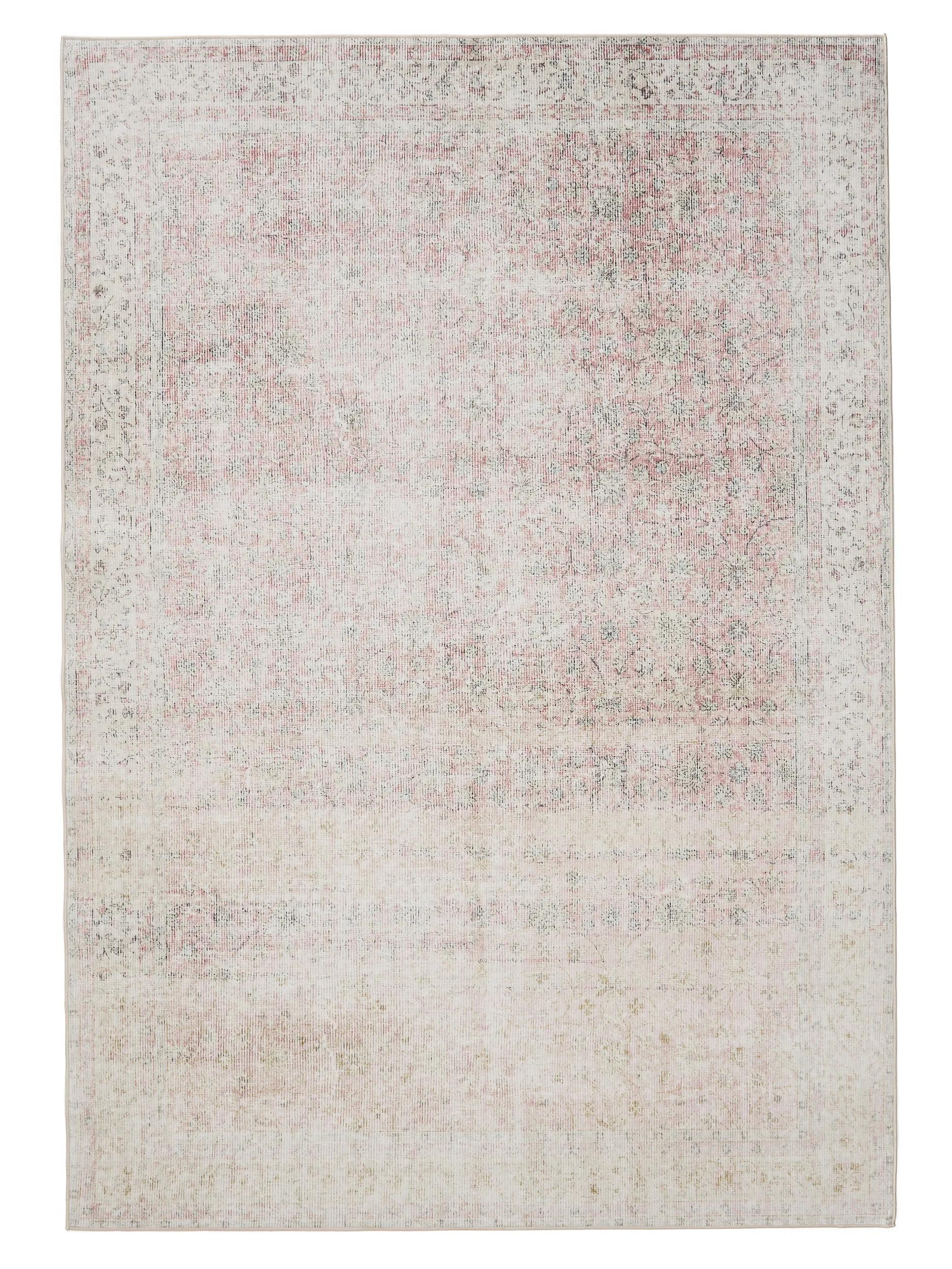 Waschbarer Teppich George Beige/Rosa 60007895-121101 Waschbarer Teppich George Beige/Rosa 60007895-121101
