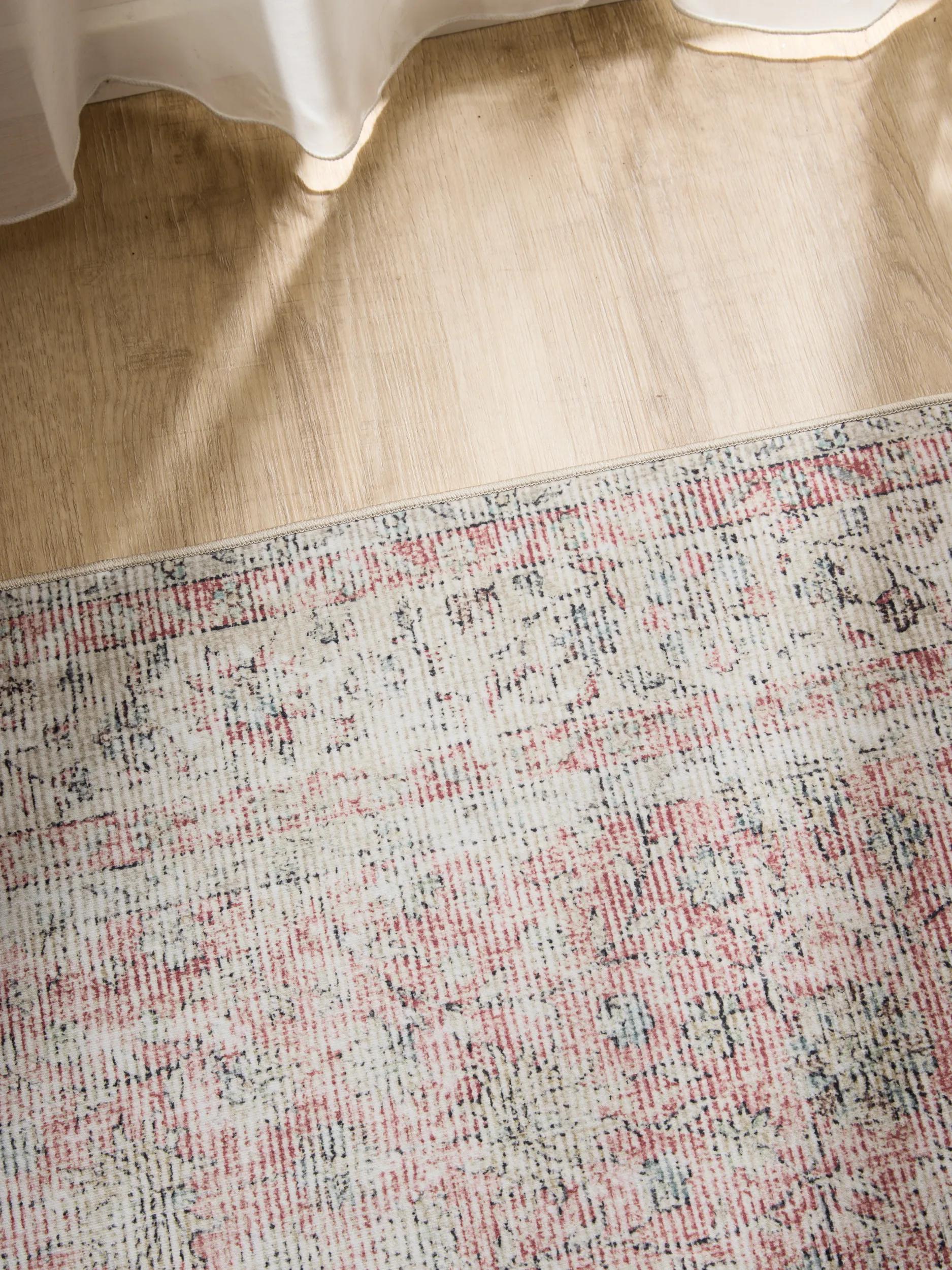 Waschbarer Teppich George Beige/Rosa 60007895-121101 Waschbarer Teppich George Beige/Rosa 60007895-121101 – Bild 3