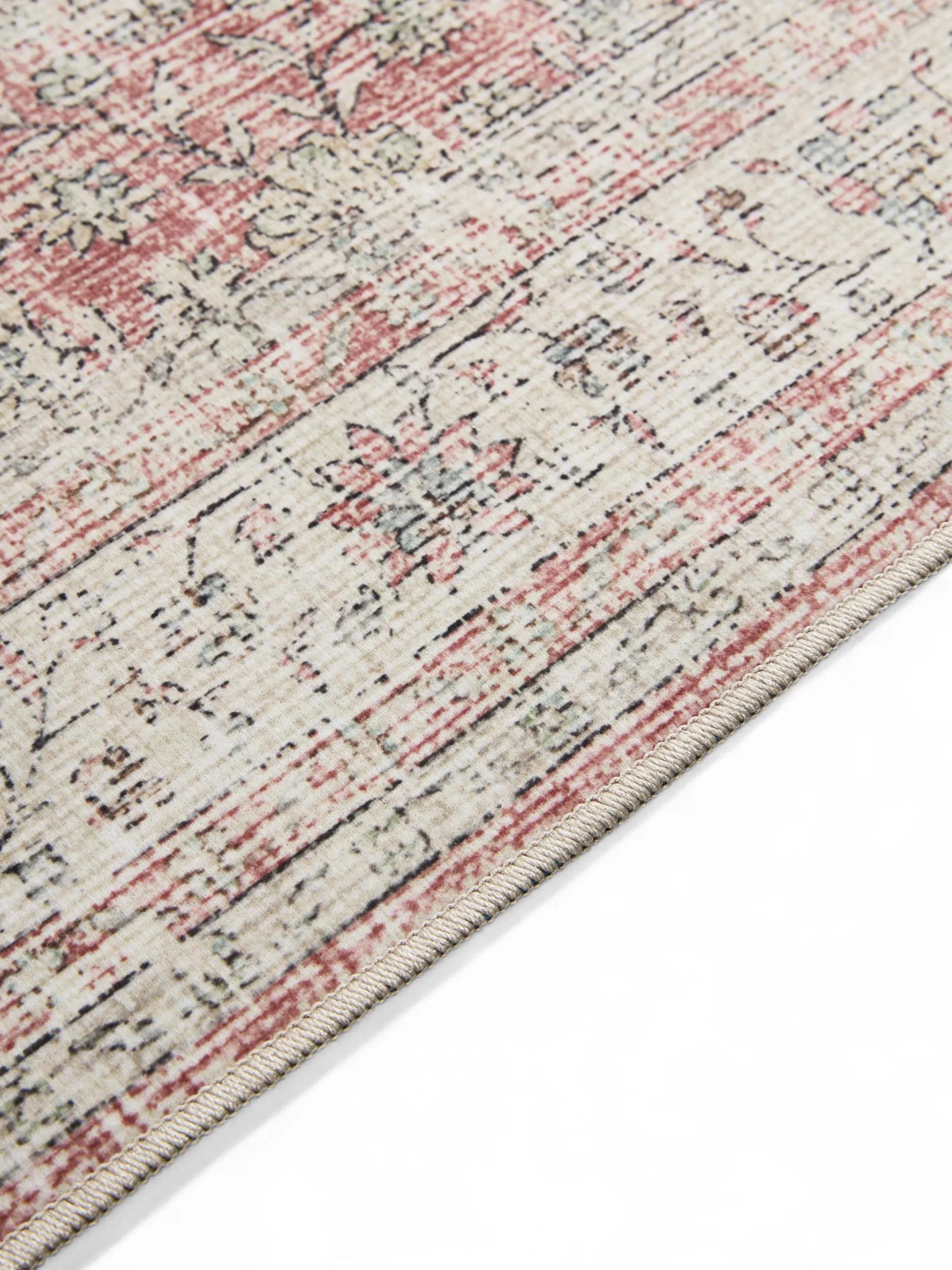 Waschbarer Teppich George Beige/Rosa 60007895-121101 Waschbarer Teppich George Beige/Rosa 60007895-121101 – Bild 5