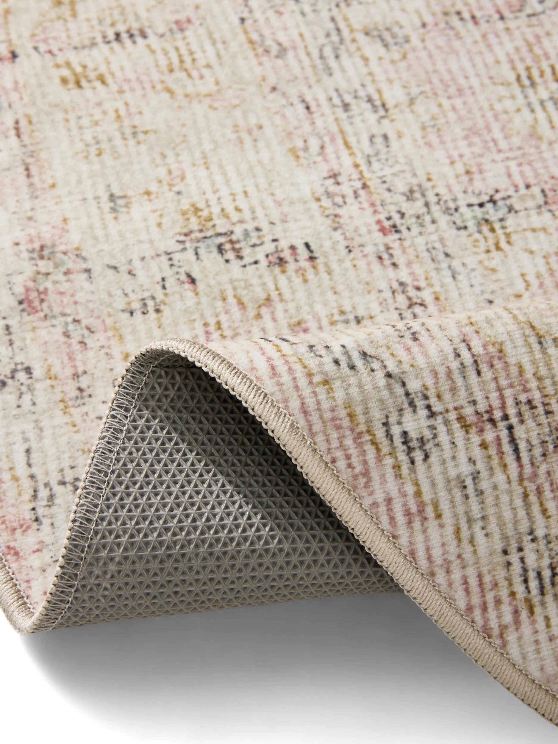 Waschbarer Teppich George Beige/Rosa 60007895-121104 Waschbarer Teppich George Beige/Rosa 60007895-121104 – Bild 4