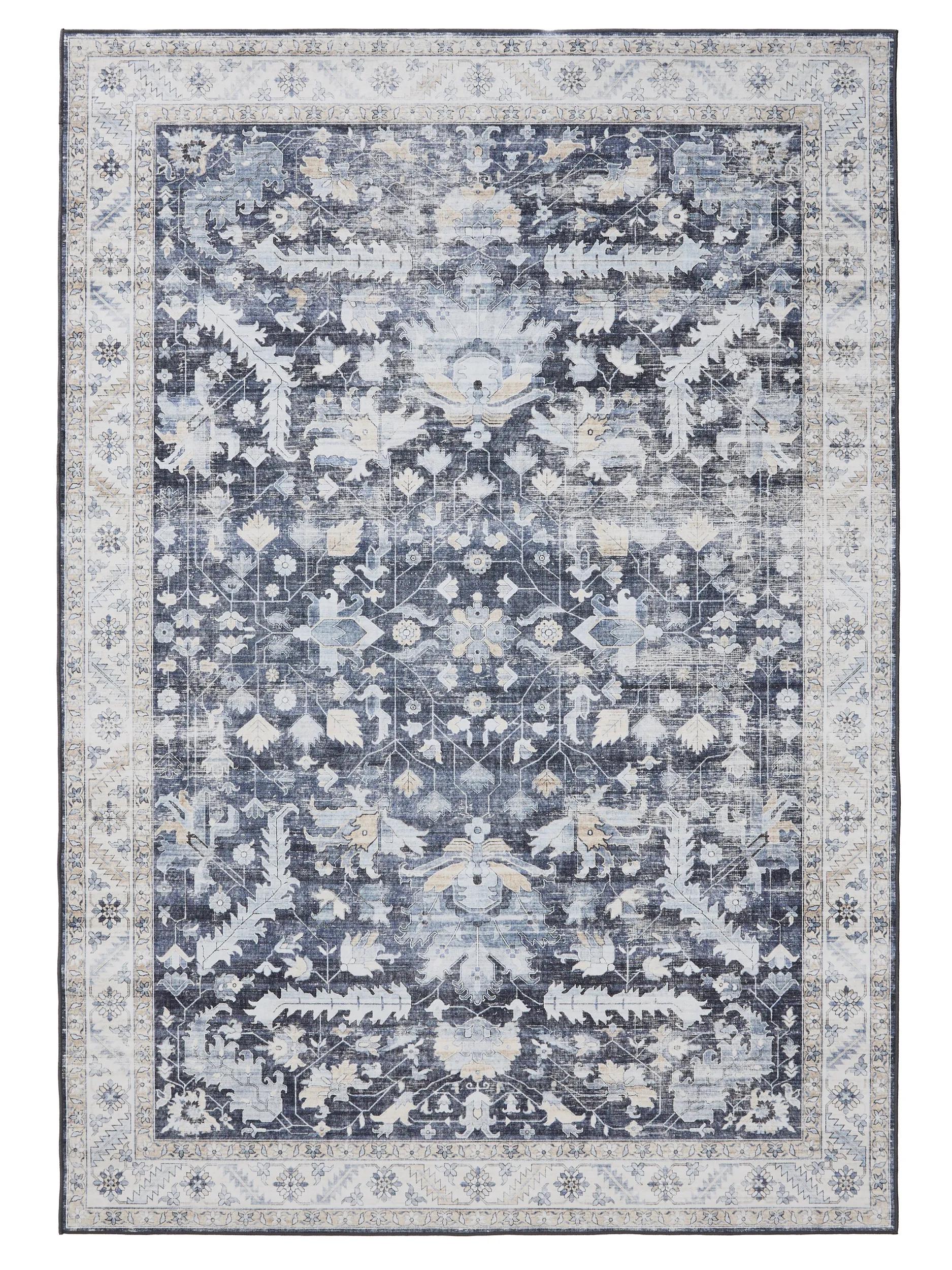 Waschbarer Teppich George Blau 60007885-22101 Waschbarer Teppich George Blau 60007885-22101