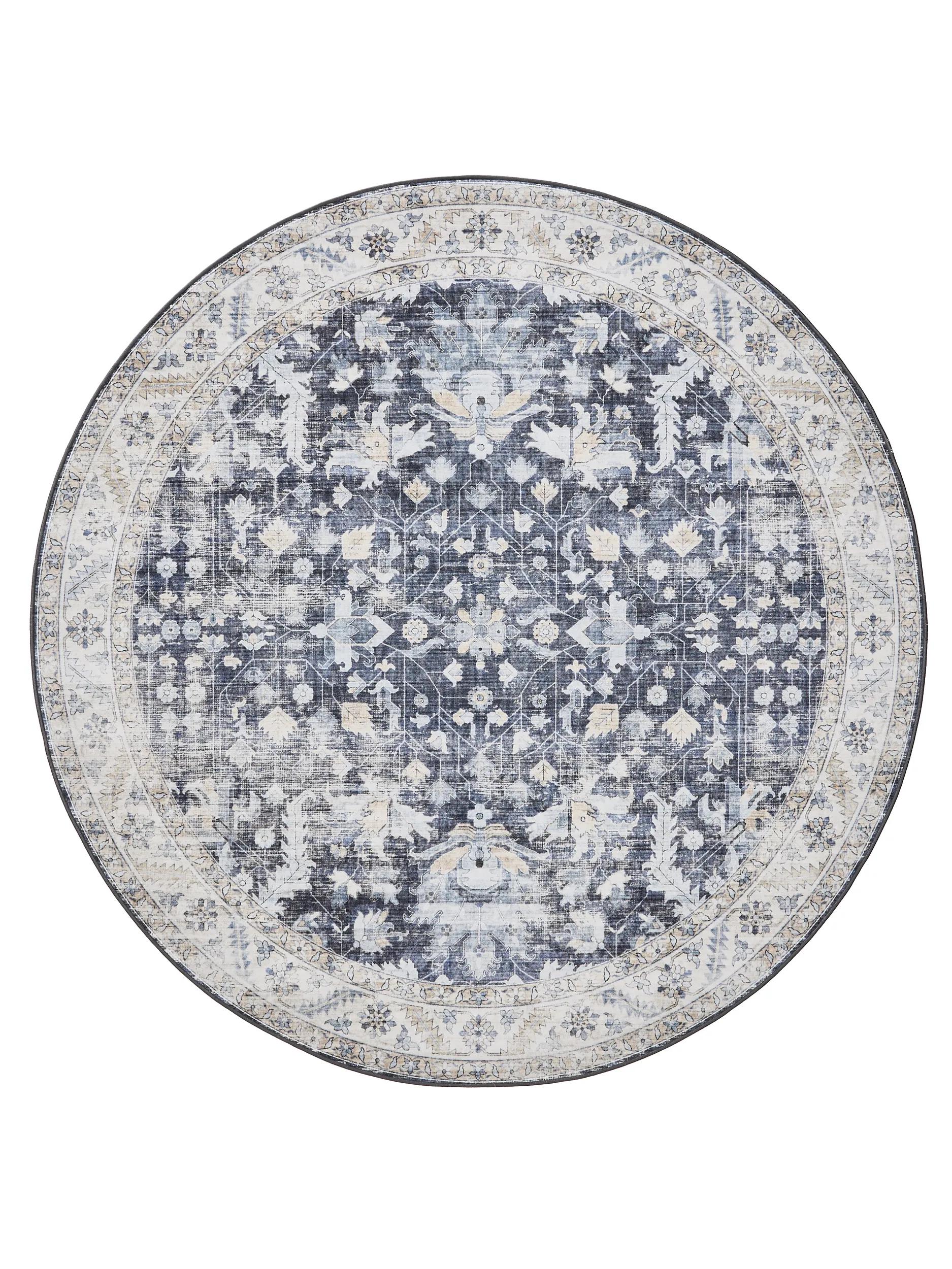 Waschbarer Teppich George Blau 60007885-22104 Waschbarer Teppich George Blau 60007885-22104