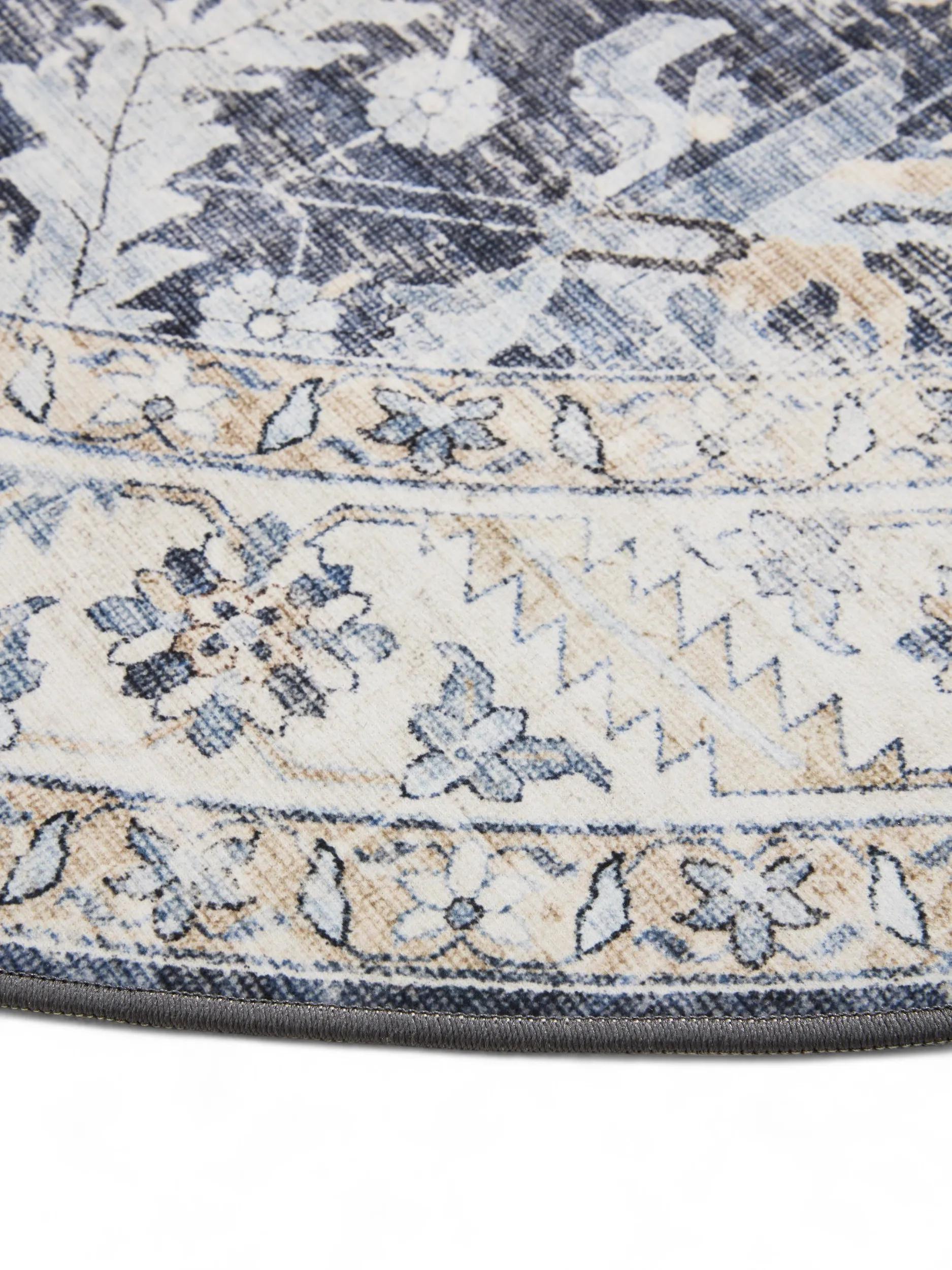 Waschbarer Teppich George Blau 60007885-22104 Waschbarer Teppich George Blau 60007885-22104 – Bild 5