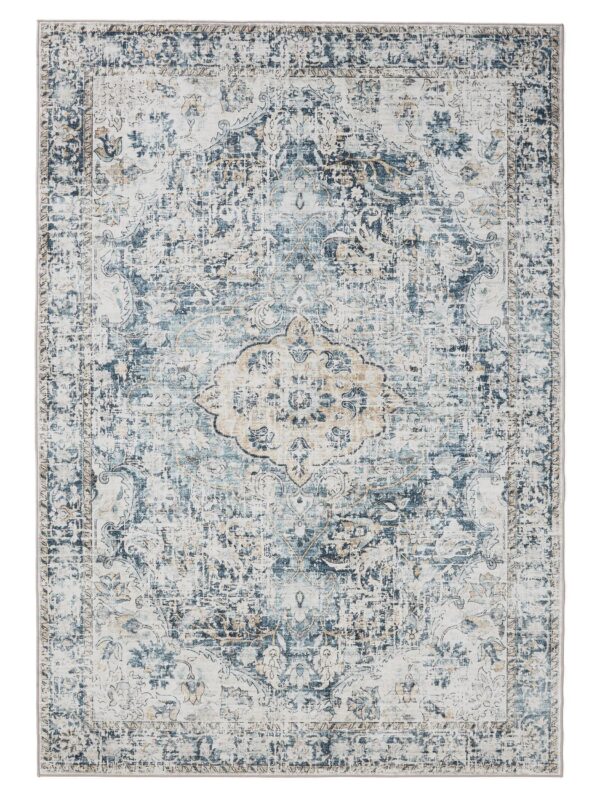 Waschbarer Teppich George Blau 60007887-22101