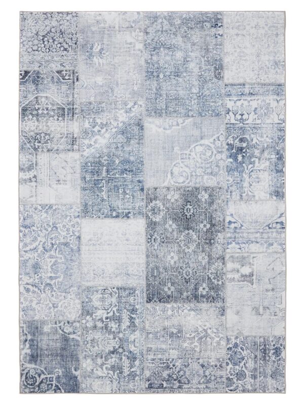 Waschbarer Teppich George Blau 60007897-22101