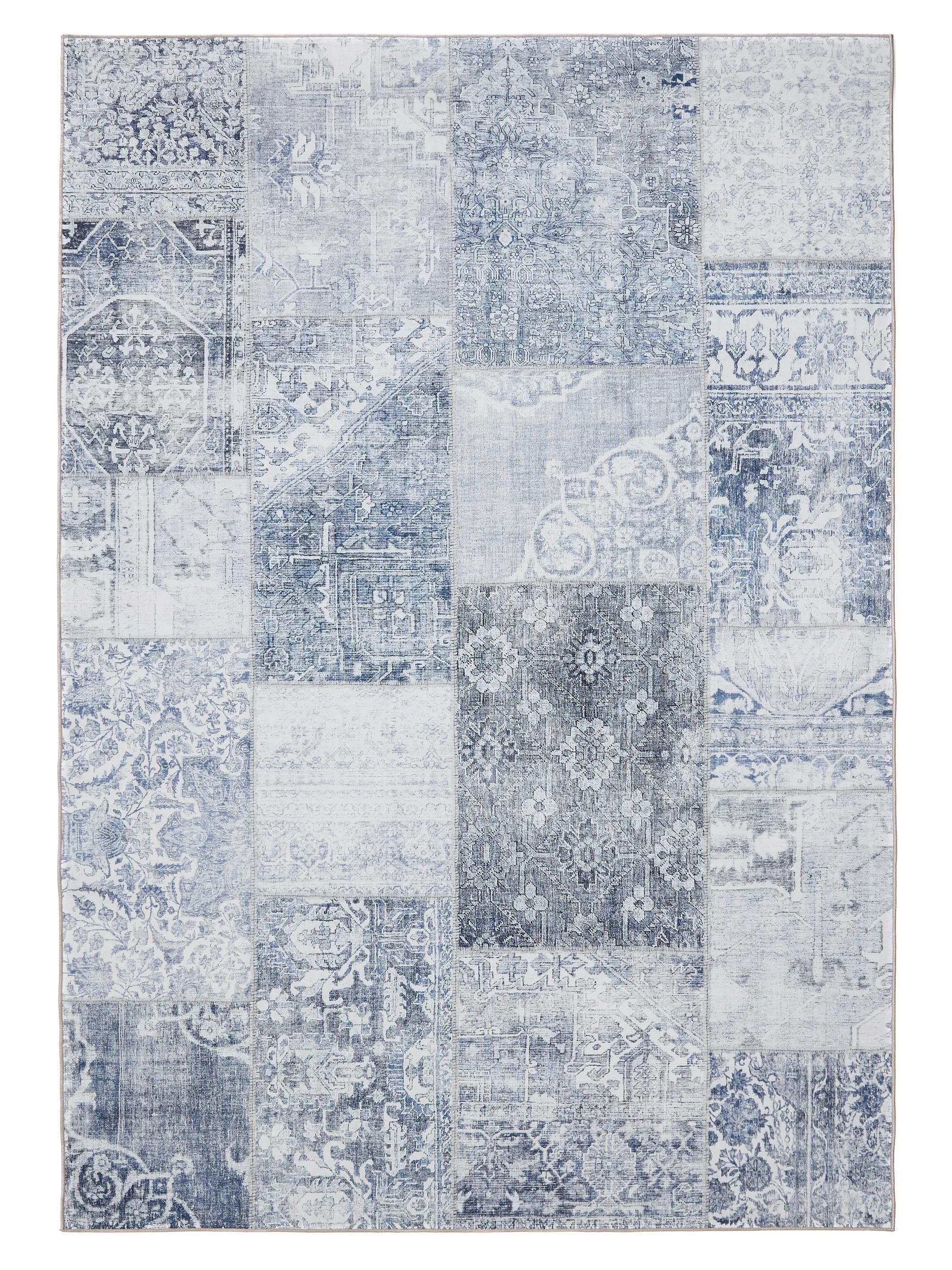 Waschbarer Teppich George Blau 60007897-22101 Waschbarer Teppich George Blau 60007897-22101