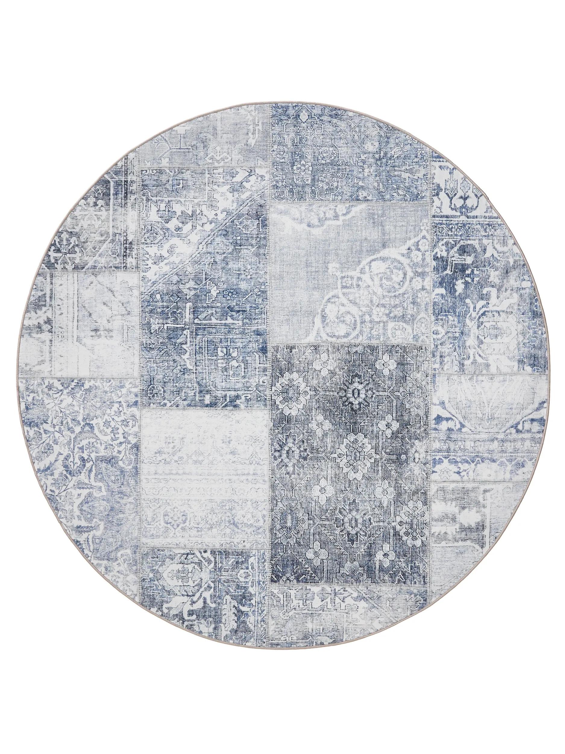 Waschbarer Teppich George Blau 60007897-22104 Waschbarer Teppich George Blau 60007897-22104