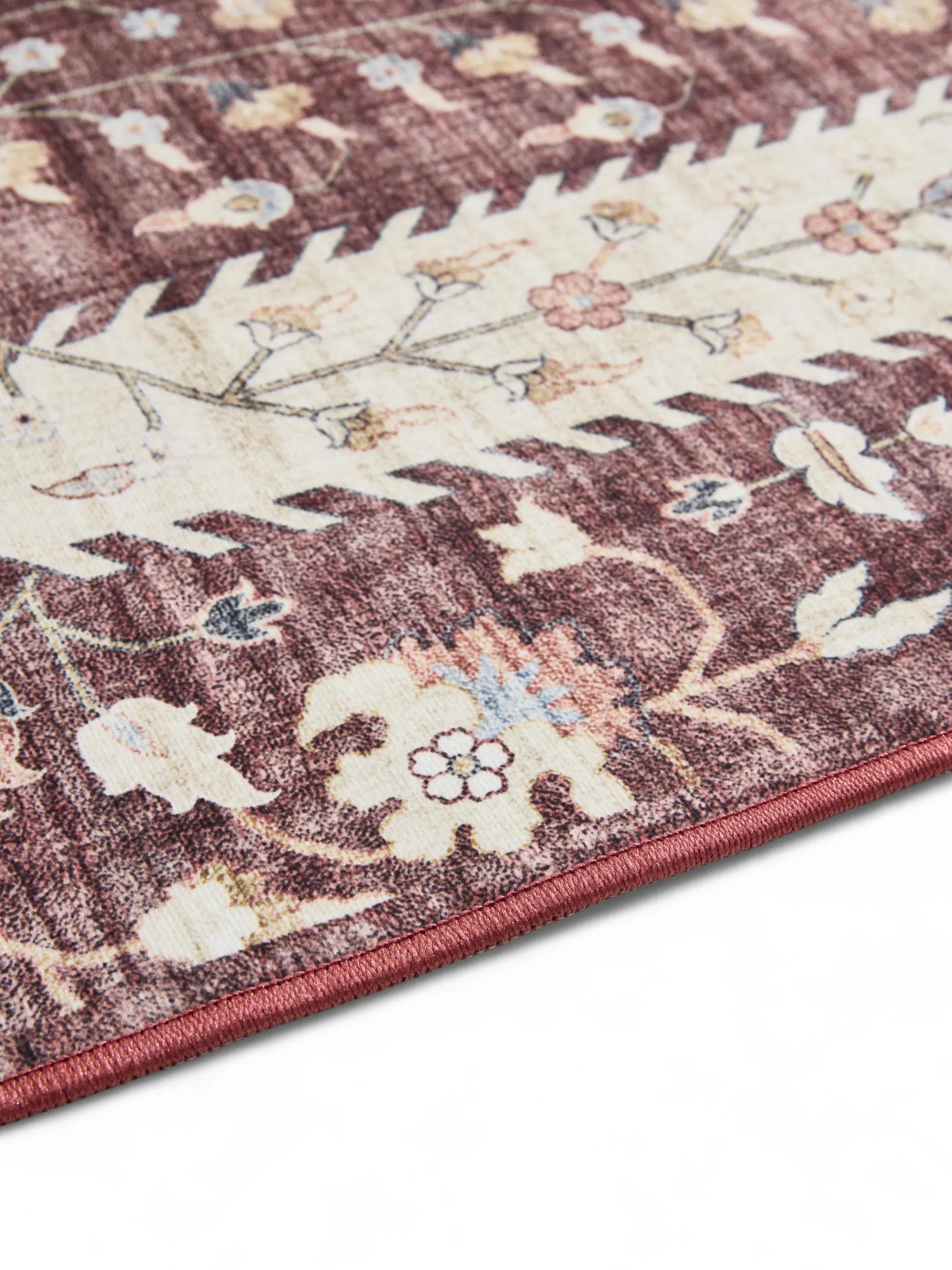 Waschbarer Teppich George Bordeaux 60007889-145101 Waschbarer Teppich George Bordeaux 60007889-145101 – Bild 5