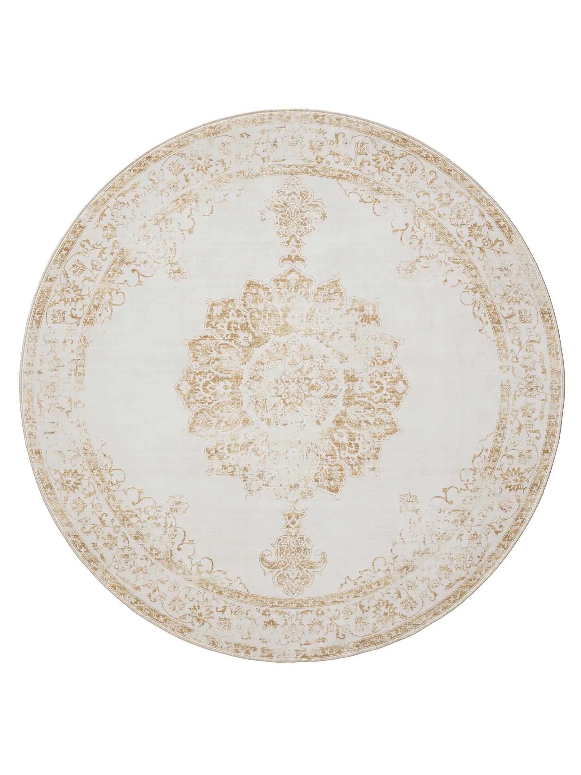 Waschbarer Teppich George Creme/Gelb 60007893-141104 Waschbarer Teppich George Creme/Gelb 60007893-141104