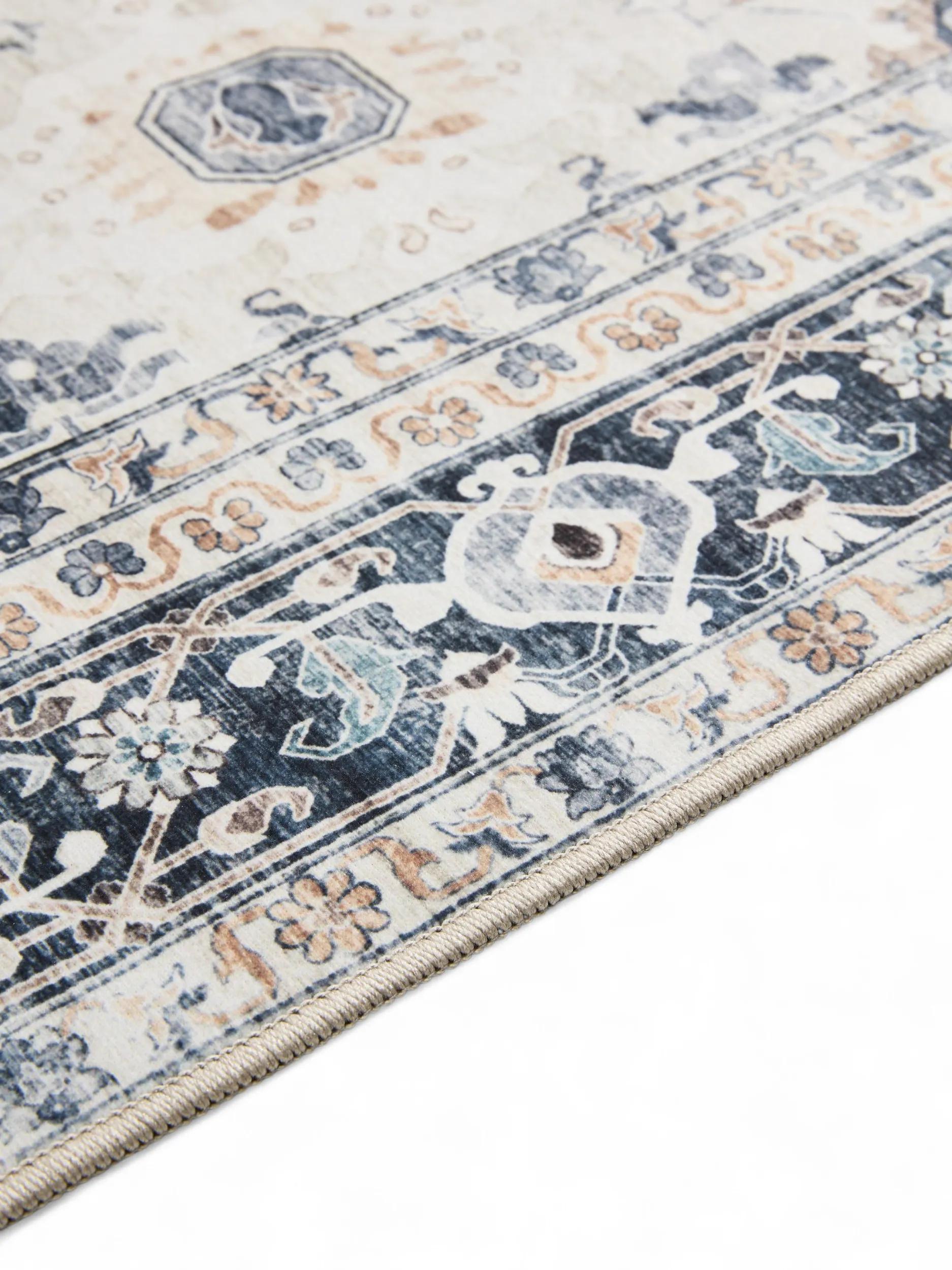 Waschbarer Teppich George Creme/Grau 60007896-134101 Waschbarer Teppich George Creme/Grau 60007896-134101 – Bild 5