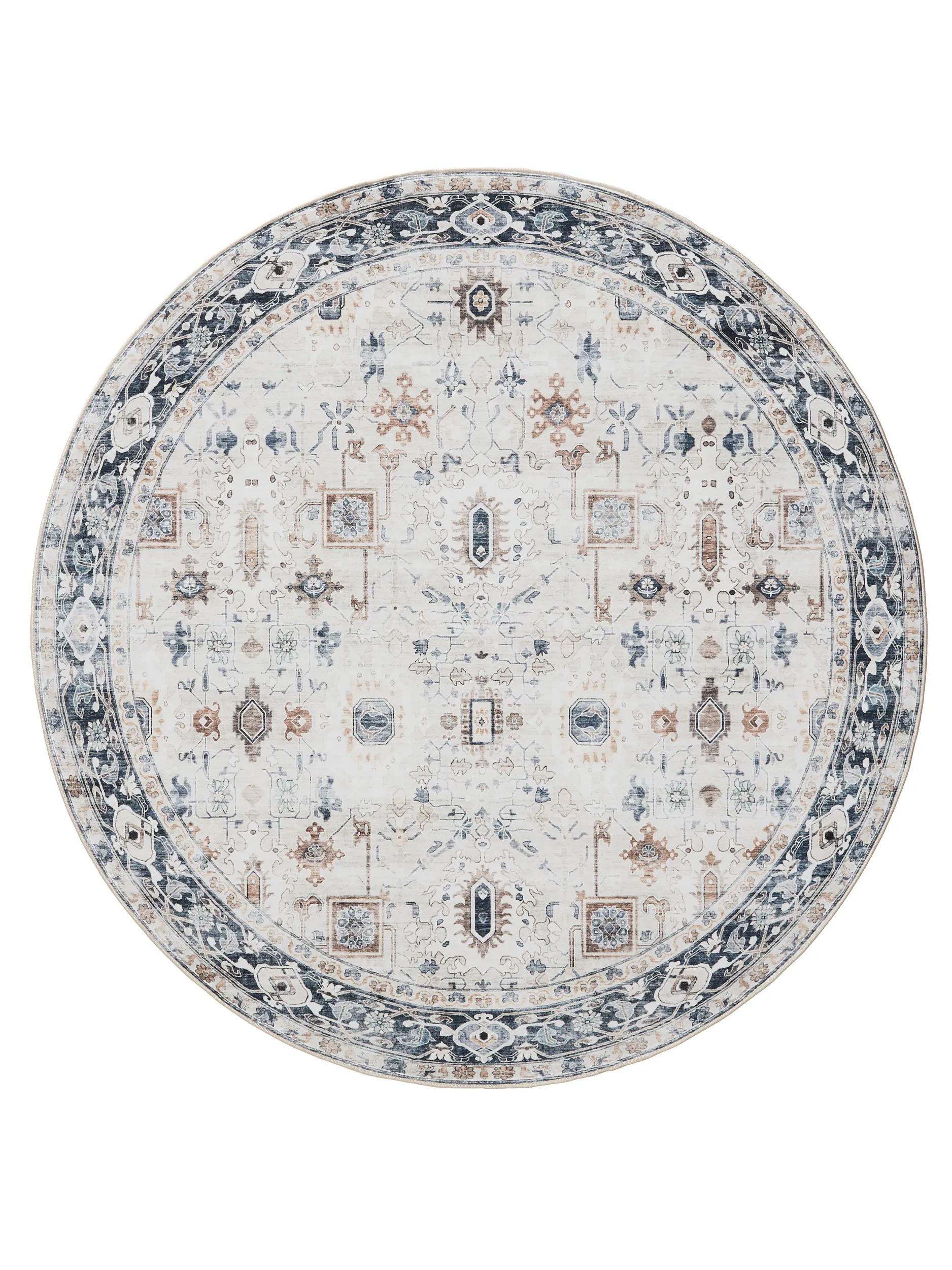 Waschbarer Teppich George Creme/Grau 60007896-134104 Waschbarer Teppich George Creme/Grau 60007896-134104