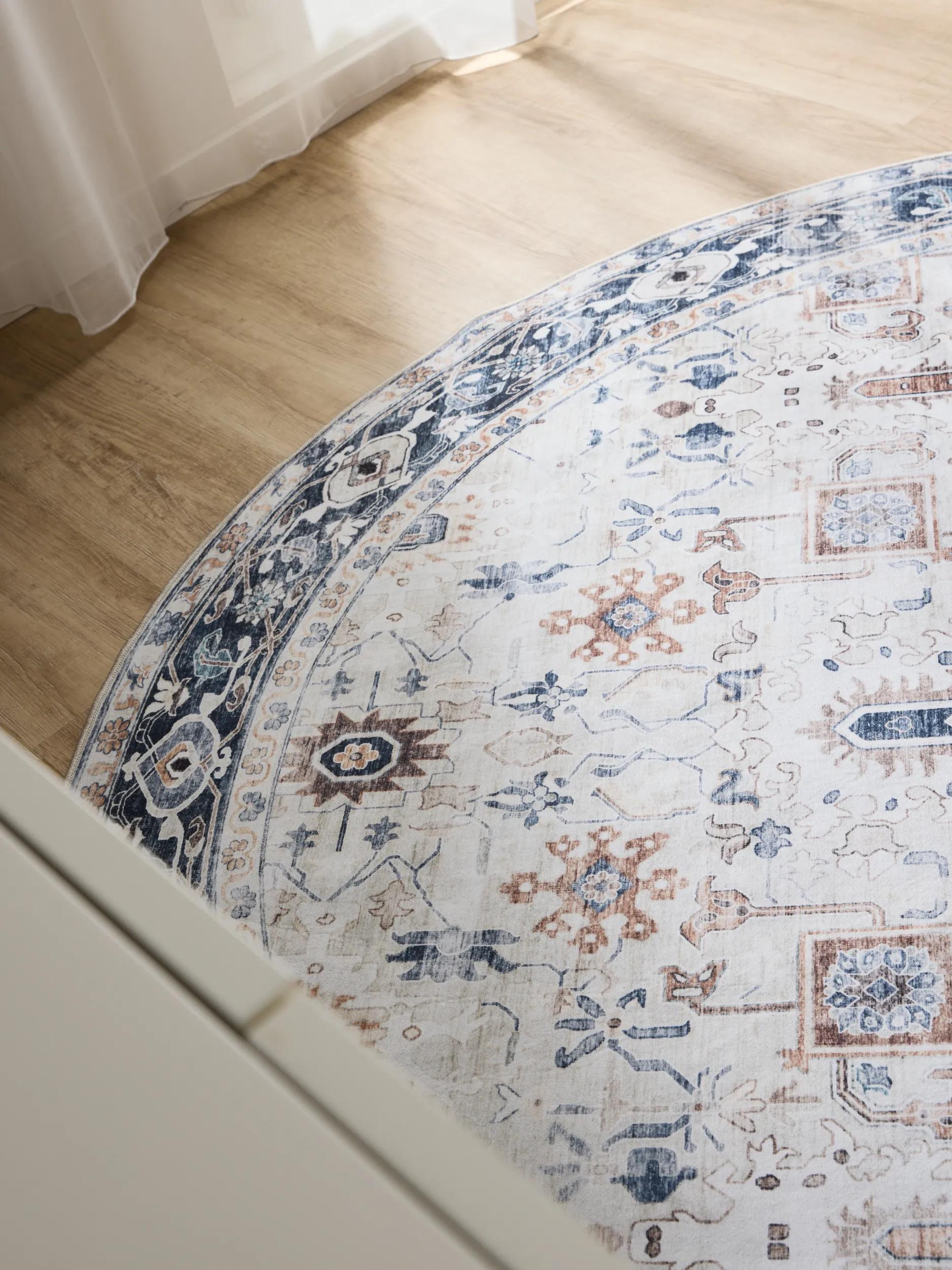 Waschbarer Teppich George Creme/Grau 60007896-134104 Waschbarer Teppich George Creme/Grau 60007896-134104 – Bild 3