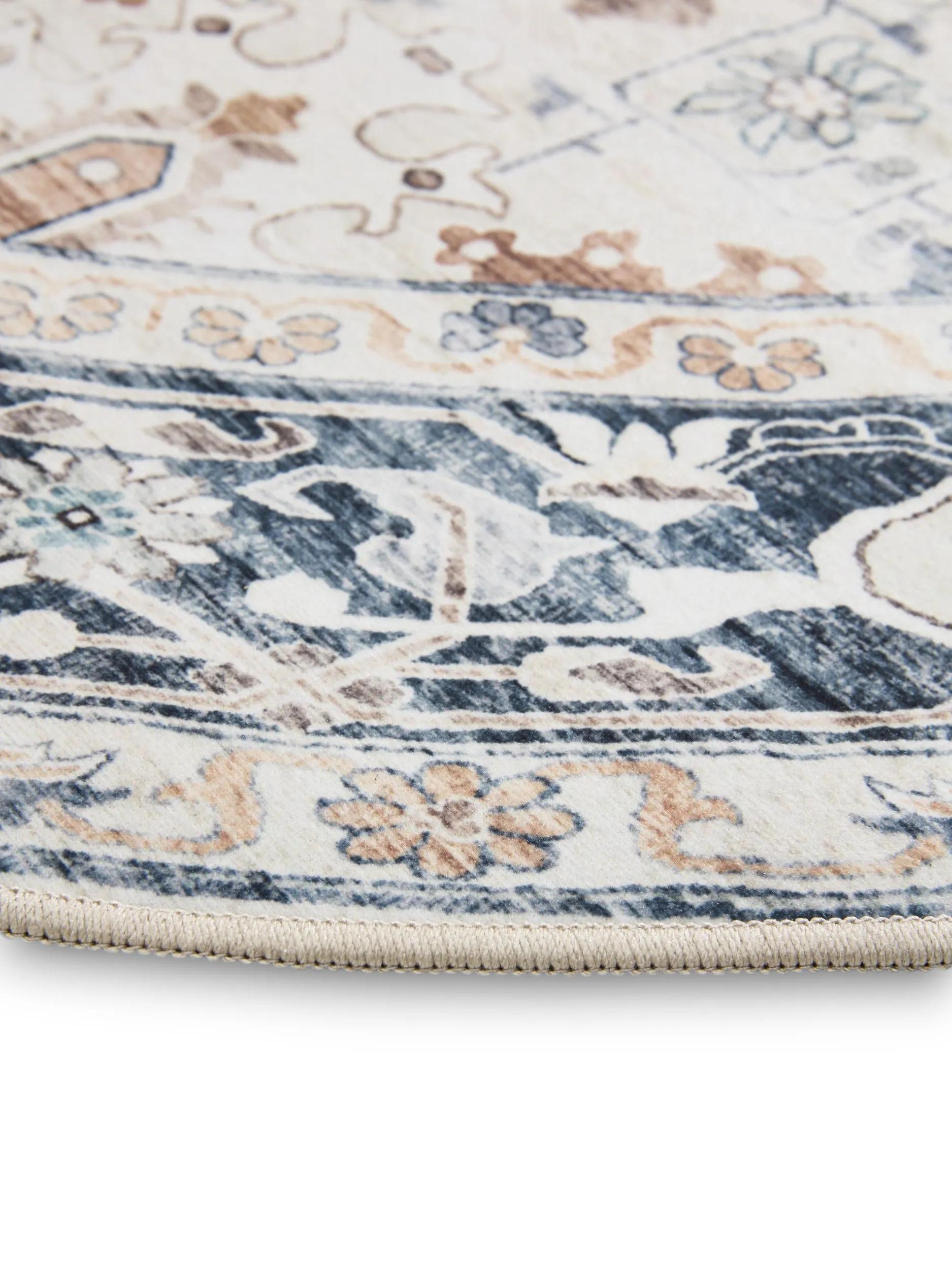 Waschbarer Teppich George Creme/Grau 60007896-134104 Waschbarer Teppich George Creme/Grau 60007896-134104 – Bild 5