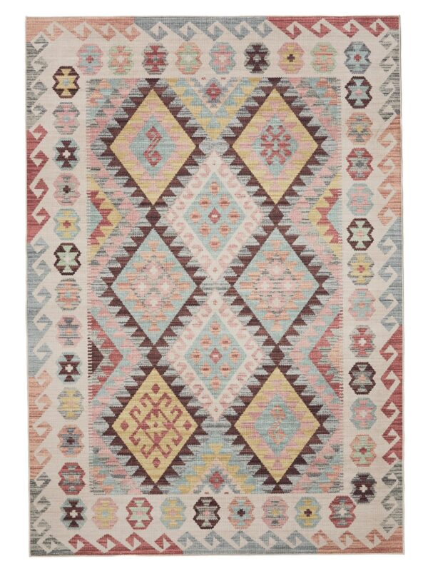 Waschbarer Teppich George Mehrfarbig 60007888-31101