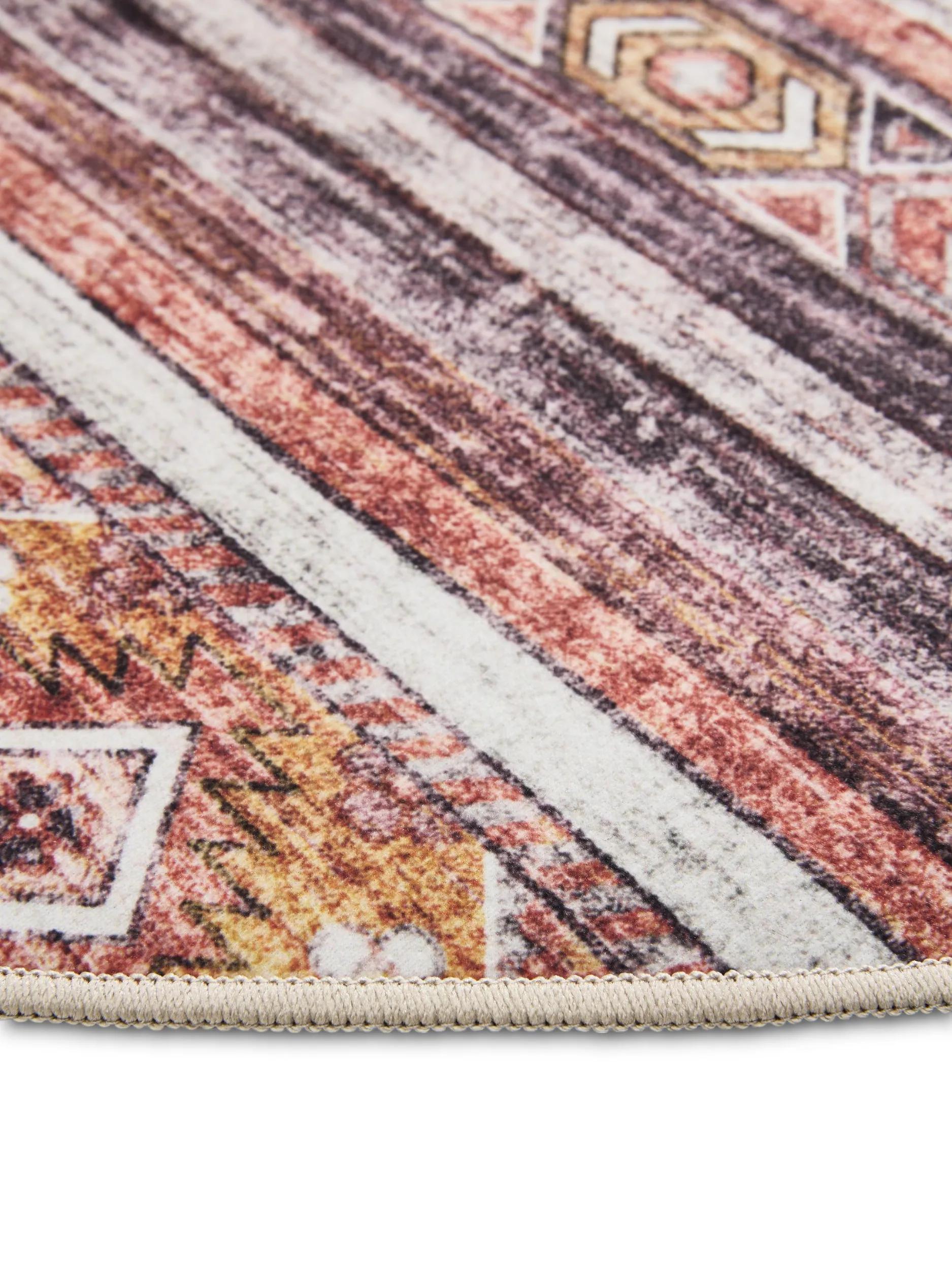 Waschbarer Teppich George Mehrfarbig/Pink 60007891-15104 Waschbarer Teppich George Mehrfarbig/Pink 60007891-15104 – Bild 5