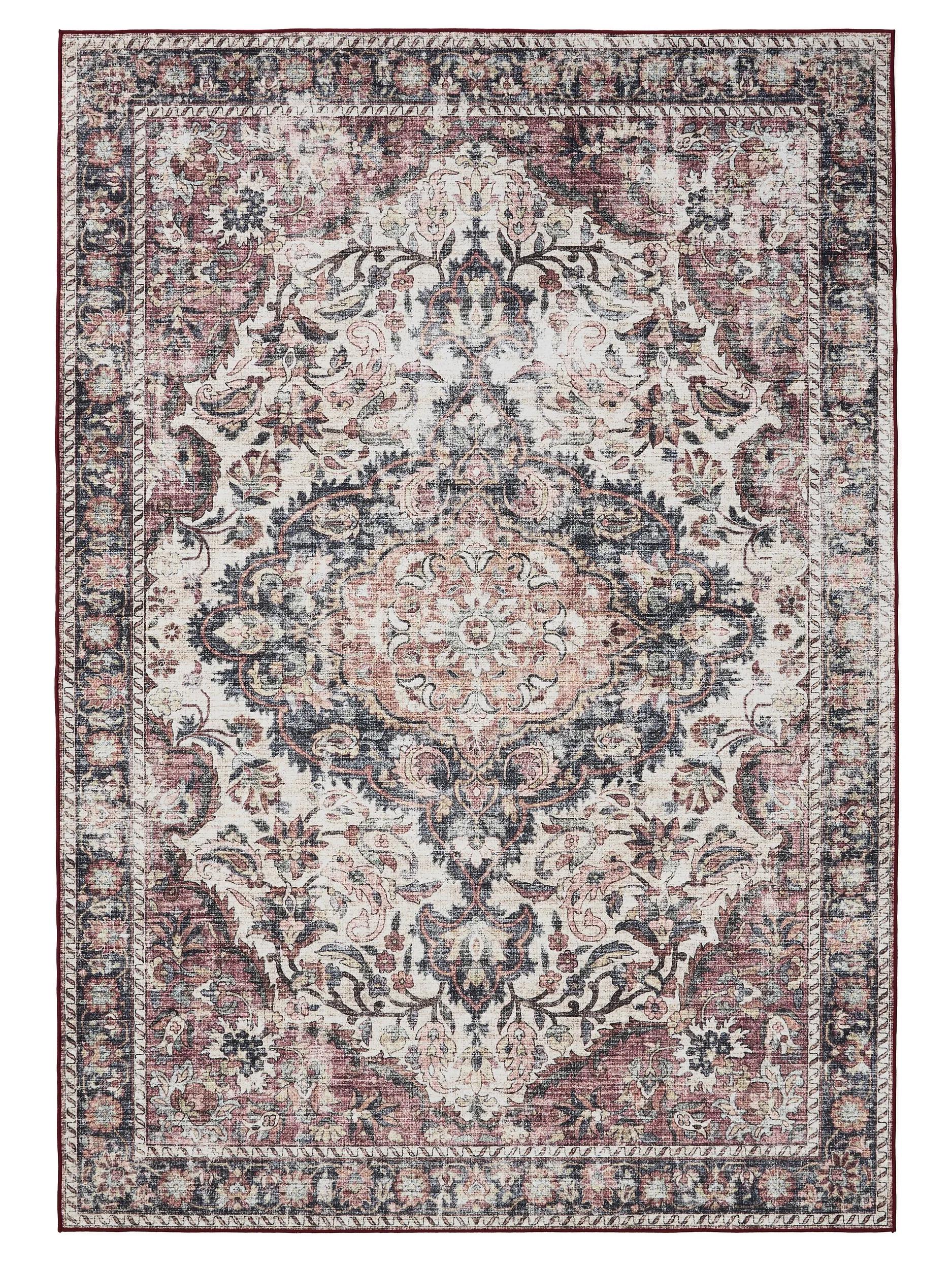 Waschbarer Teppich George Mehrfarbig/Rot 60007887-47101 Waschbarer Teppich George Mehrfarbig/Rot 60007887-47101