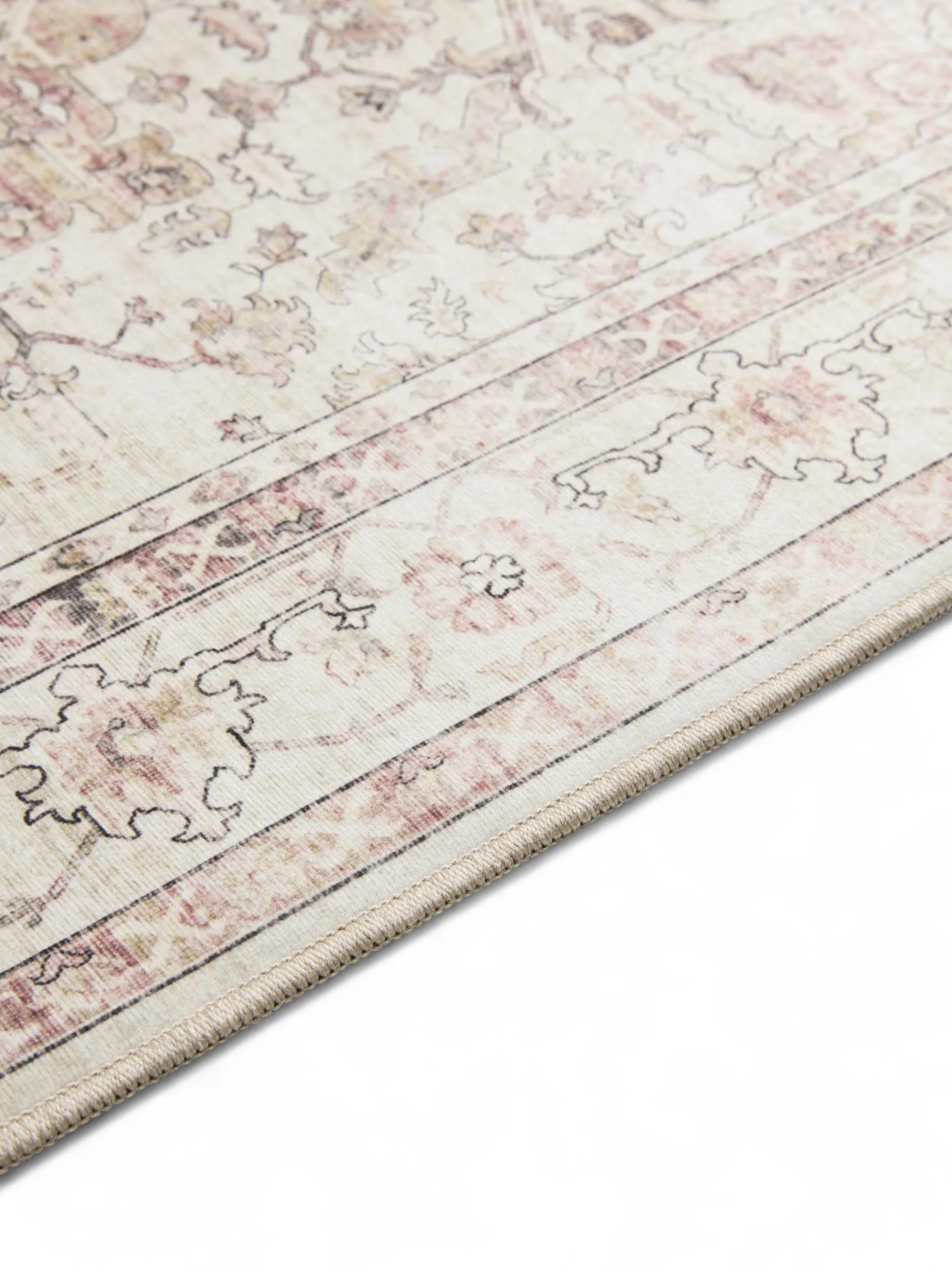 Waschbarer Teppich George Rosa/Beige 60007887-127101 Waschbarer Teppich George Rosa/Beige 60007887-127101 – Bild 5