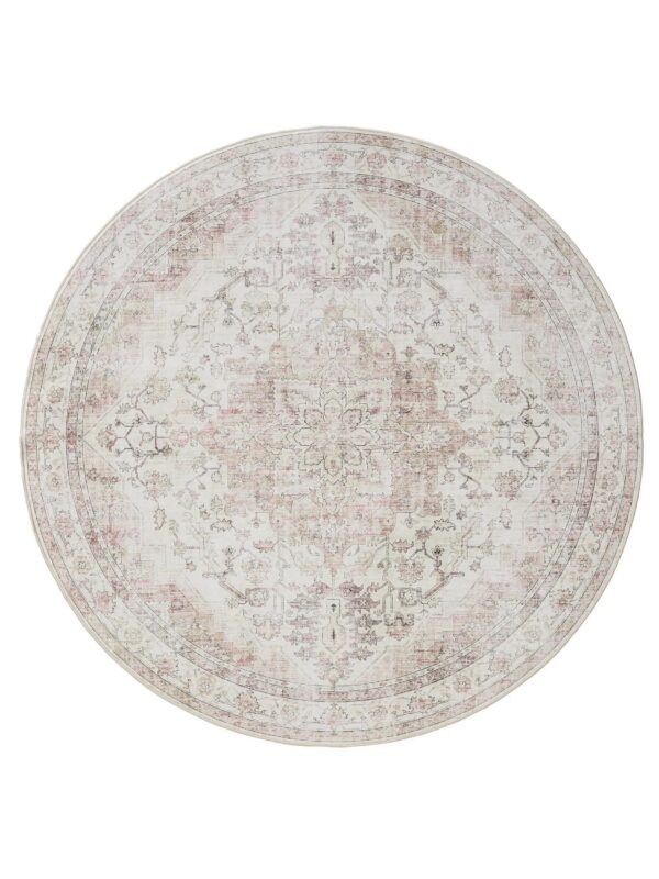 Waschbarer Teppich George Rosa/Beige 60007887-127104