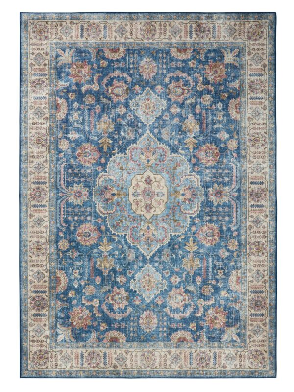 Waschbarer Teppich Laury Blau 60006800-22101
