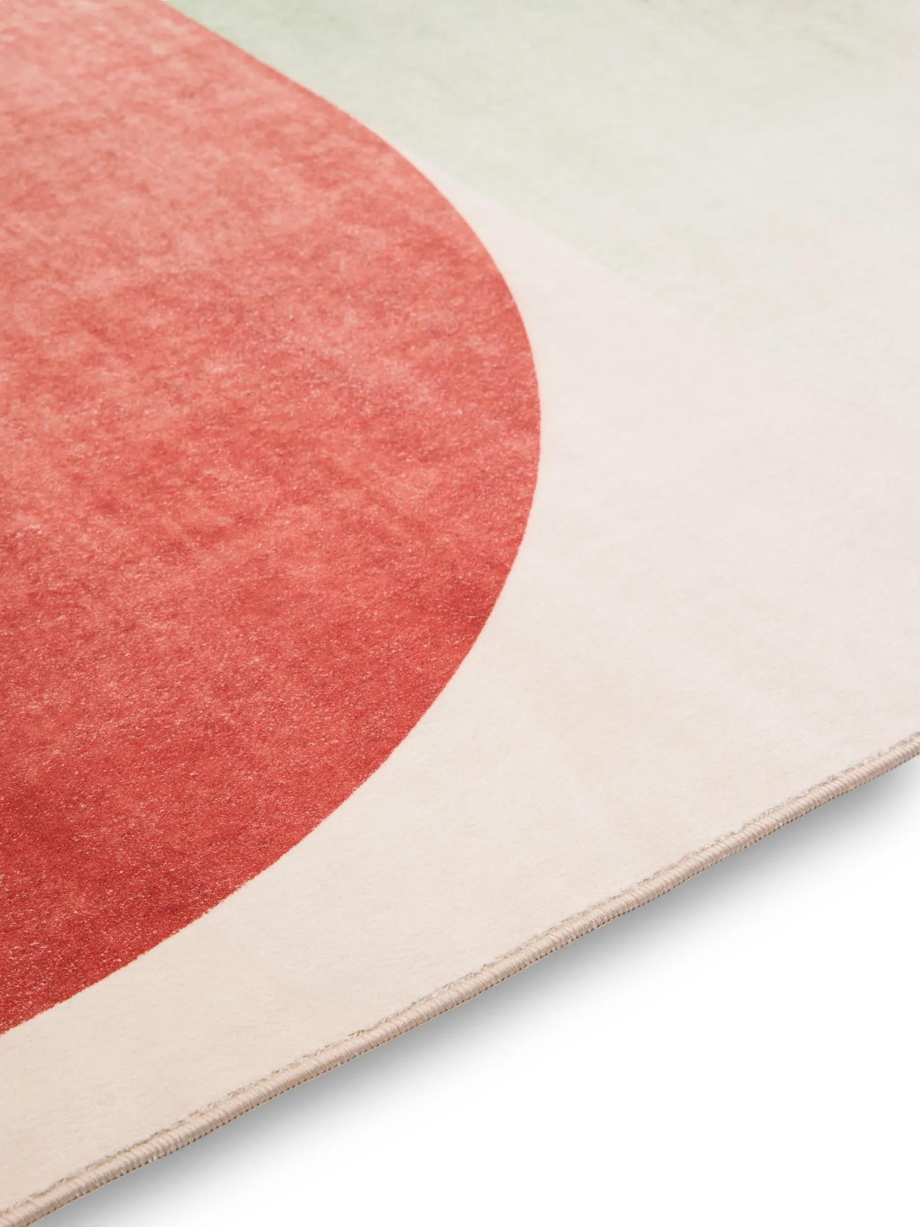 Waschbarer Teppich Luna Beige/Rot 60007879-52101 Waschbarer Teppich Luna Beige/Rot 60007879-52101 – Bild 5