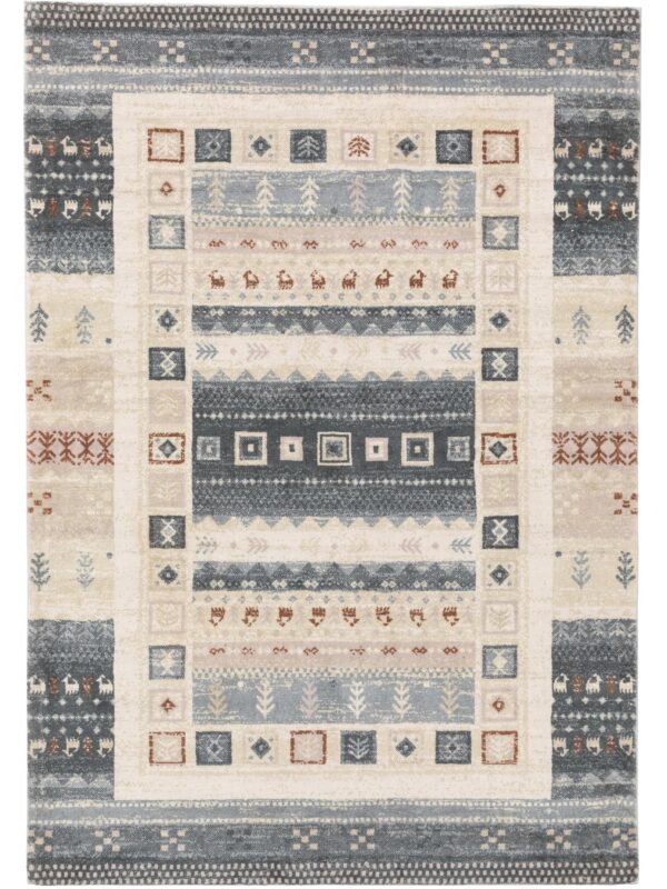 Waschbarer Teppich Mara Grau 60006795-28101