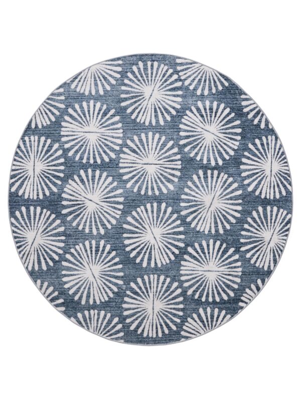 Waschbarer Teppich Milly Anthrazit/Blau 60007878-20104