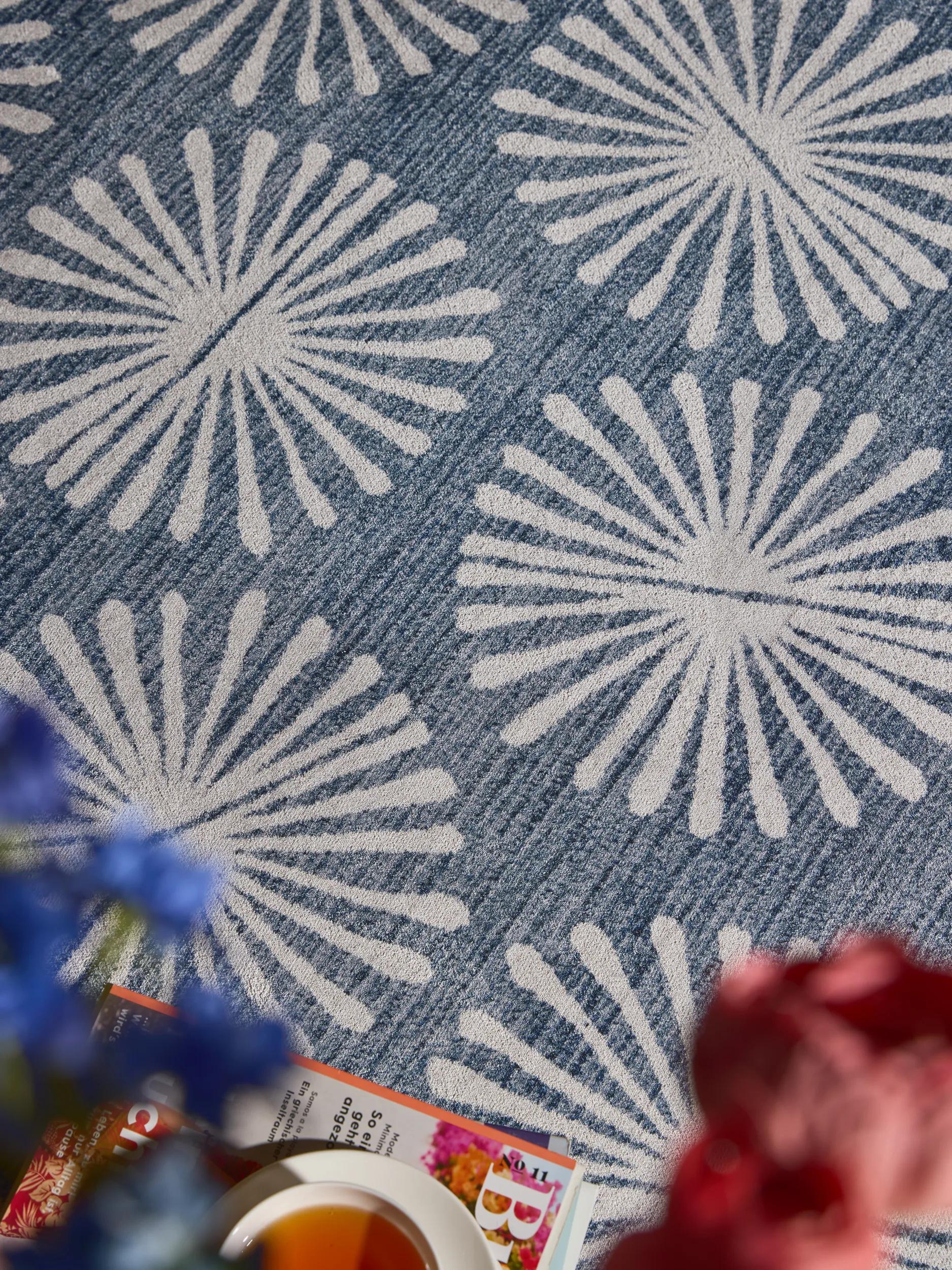 Waschbarer Teppich Milly Anthrazit/Blau 60007878-20104 Waschbarer Teppich Milly Anthrazit/Blau 60007878-20104 – Bild 3