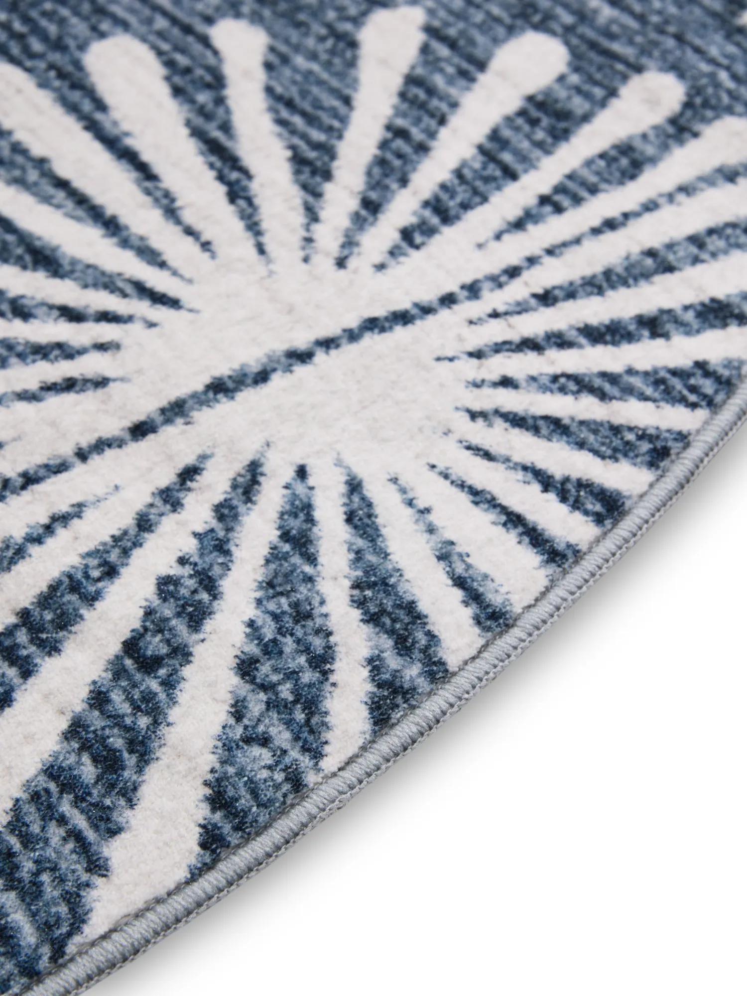 Waschbarer Teppich Milly Anthrazit/Blau 60007878-20104 Waschbarer Teppich Milly Anthrazit/Blau 60007878-20104 – Bild 5