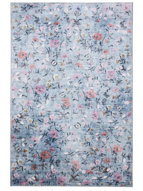 Waschbarer Teppich Milly Mehrfarbig/Blau 60007877-71101