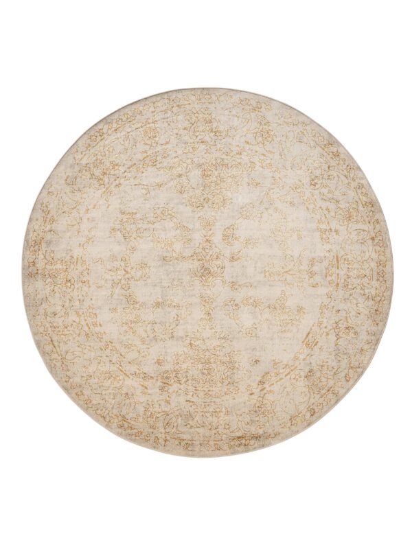 Waschbarer Teppich Miray Beige/Gelb 60007884-122104