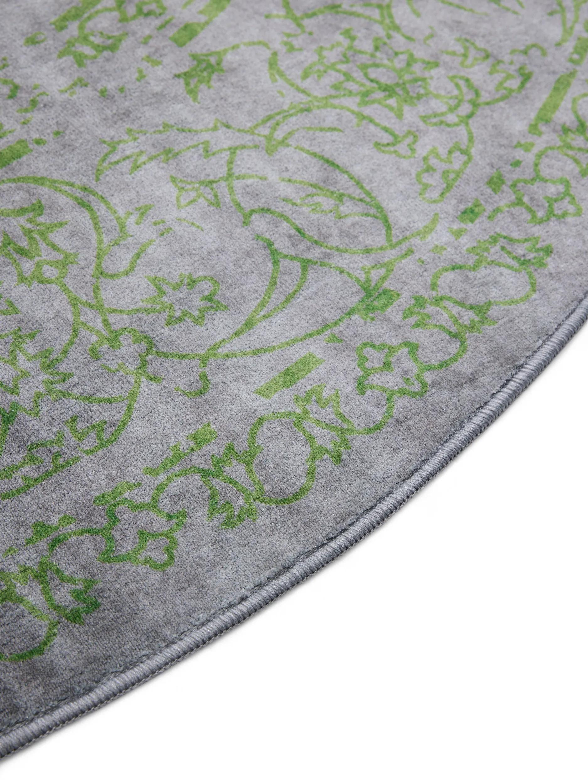 Waschbarer Teppich Miray Grau/Grün 60007884-107104 Waschbarer Teppich Miray Grau/Grün 60007884-107104 – Bild 5
