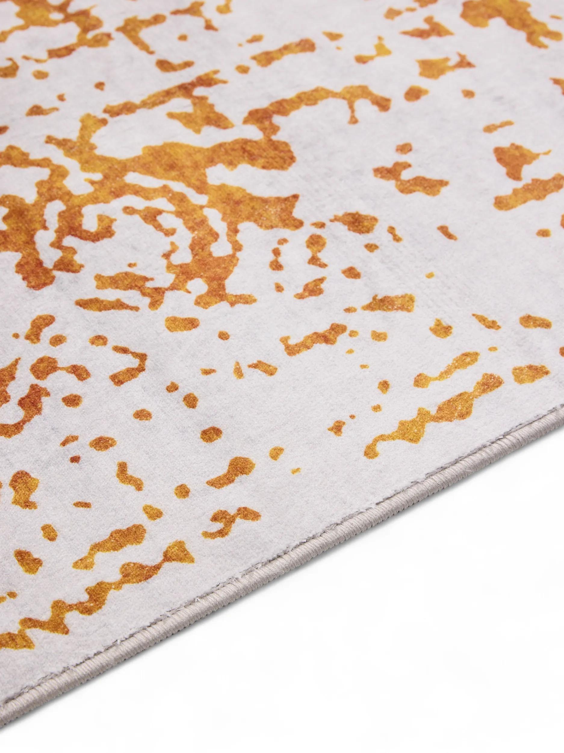 Waschbarer Teppich Miray Grau/Orange 60007883-61101 Waschbarer Teppich Miray Grau/Orange 60007883-61101 – Bild 5