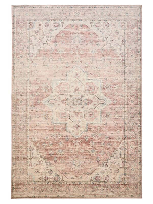 Waschbarer Teppich Miray Rosa 60007882-34101