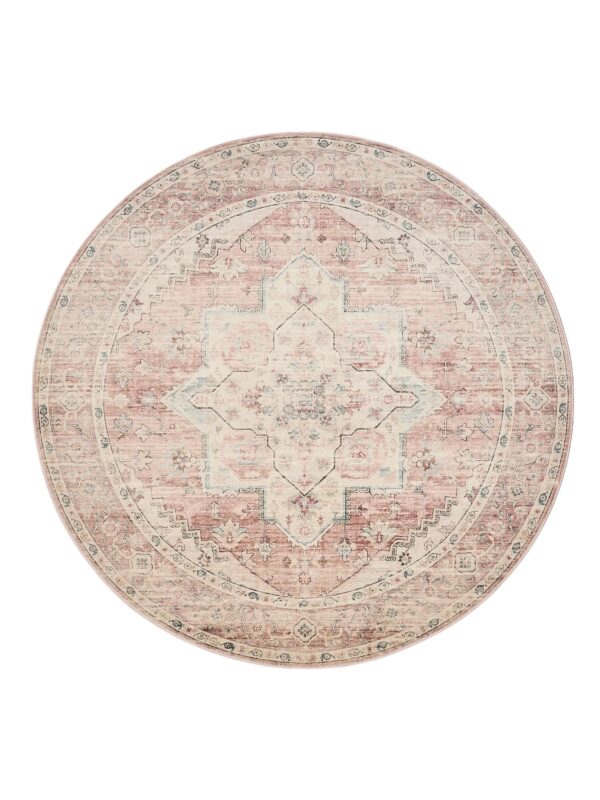 Waschbarer Teppich Miray Rosa 60007882-34104