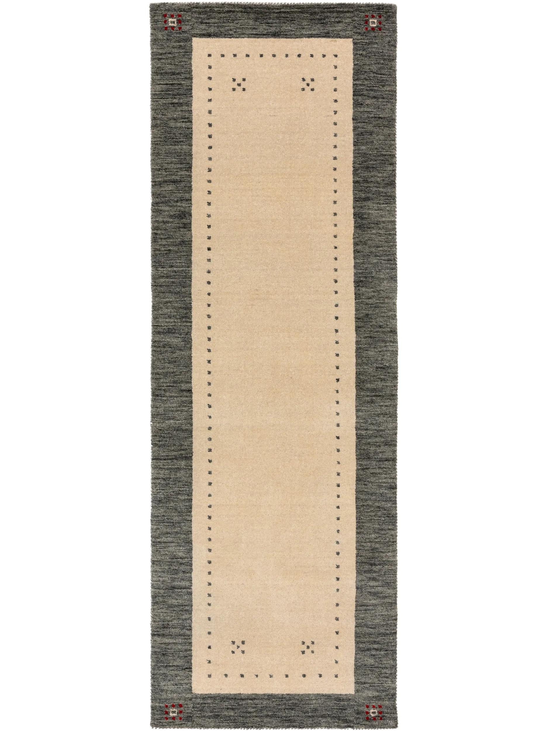 Woll-Läufer Jamal Beige/Grau 60006936-76103 Woll-Läufer Jamal Beige/Grau 60006936-76103