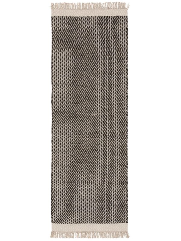 Woll-Läufer Kim Schwarz/Weiß 60006614-37103