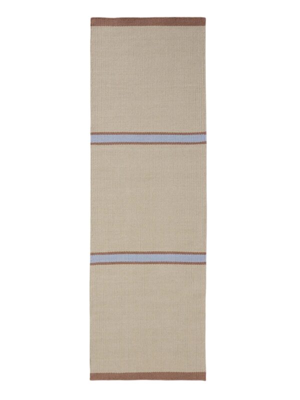 Woll-Läufer Livio Beige/Blau 60007944-75103