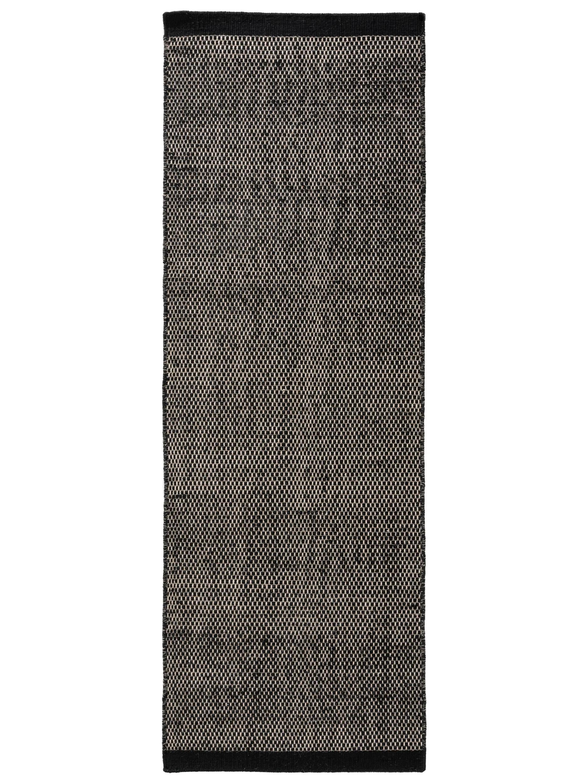 Woll-Läufer Rocco Schwarz/Weiß 60005847-37103 Woll-Läufer Rocco Schwarz/Weiß 60005847-37103