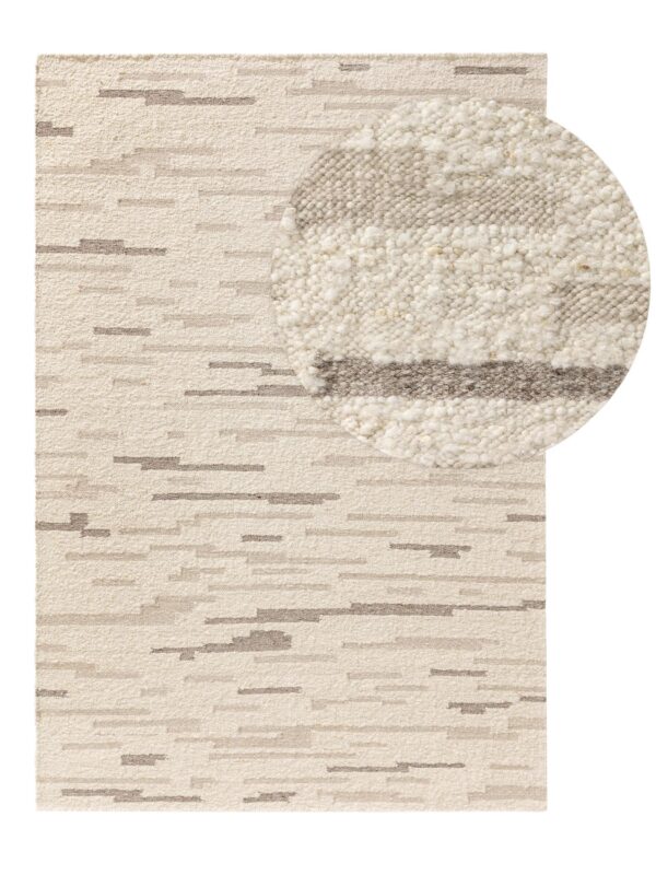 Wollteppich Glen Creme/Beige 60007584-130101
