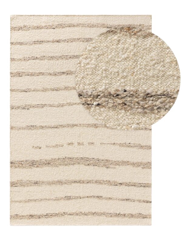 Wollteppich Glen Creme/Beige 60007585-130101