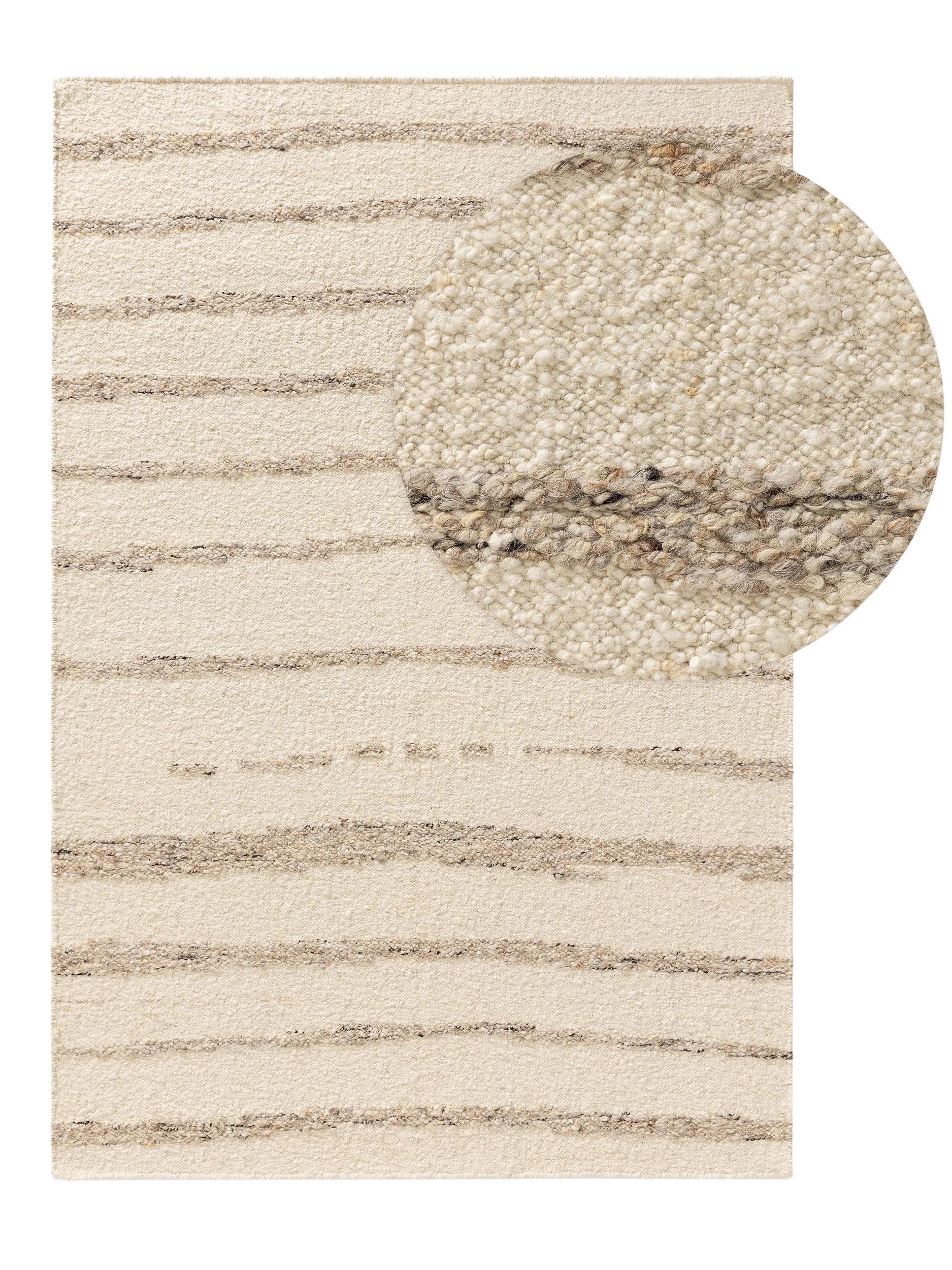 Wollteppich Glen Creme/Beige 60007585-130101 Wollteppich Glen Creme/Beige 60007585-130101